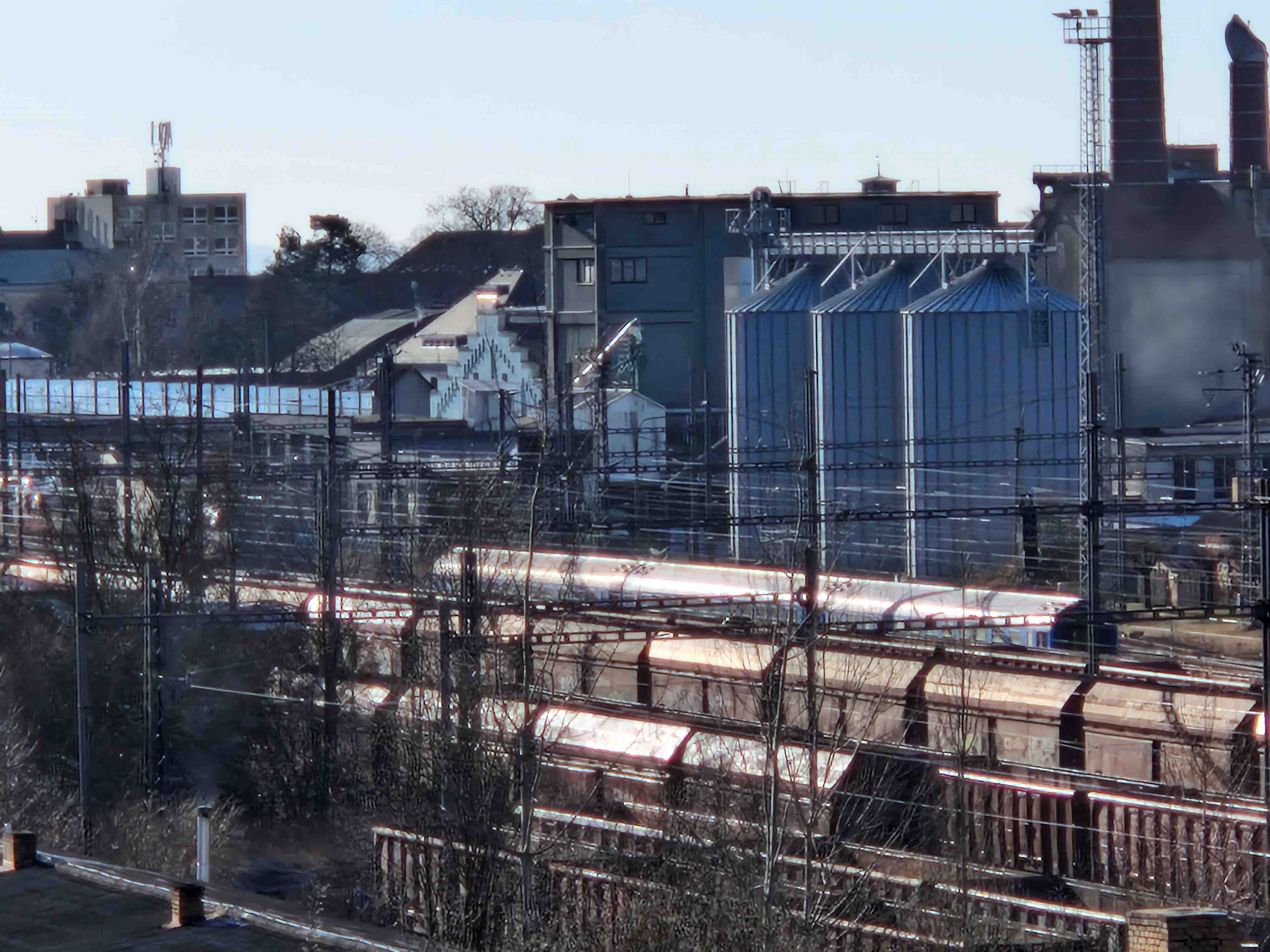 train tracks industrial