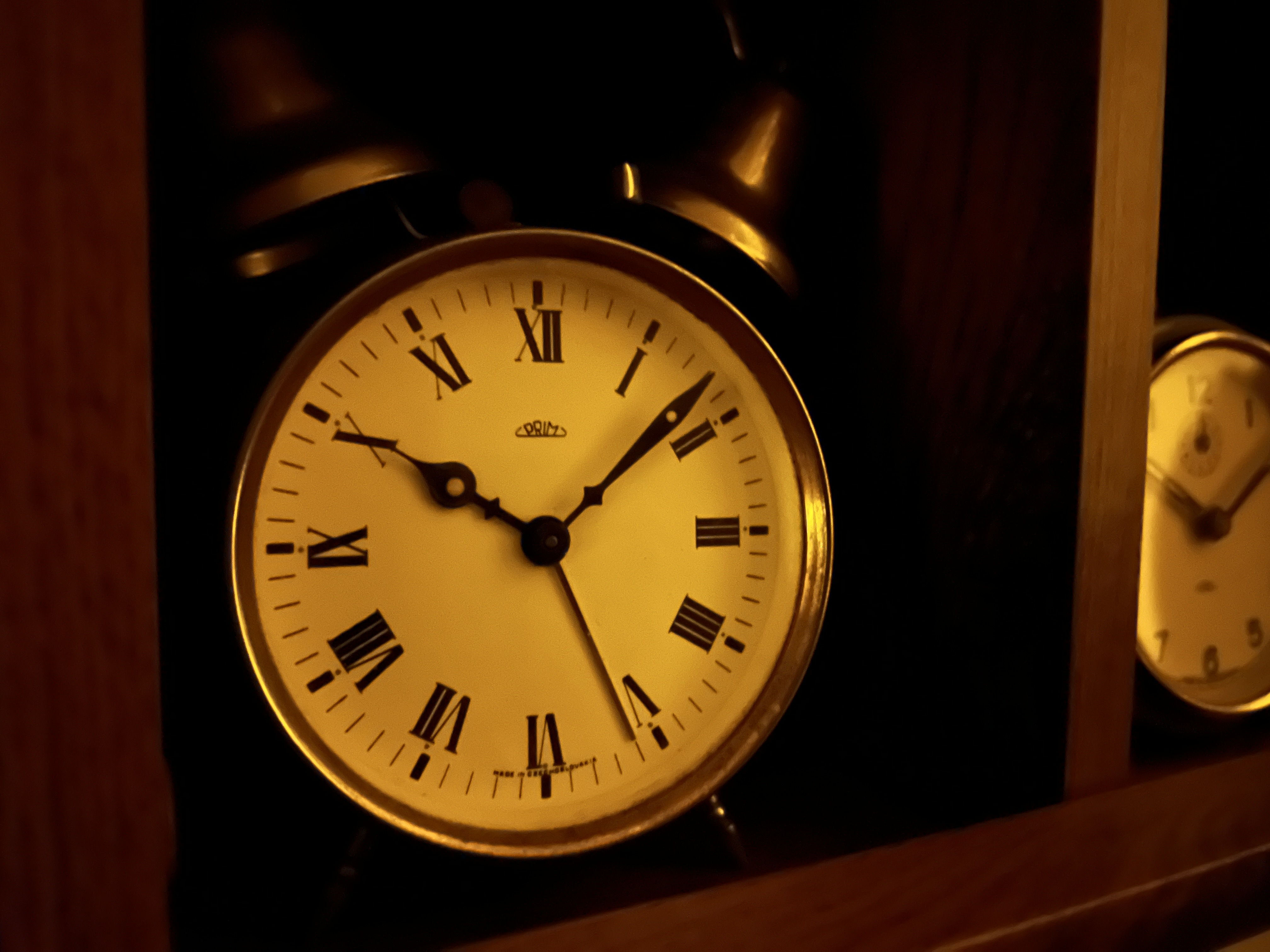 antique clock roman numerals