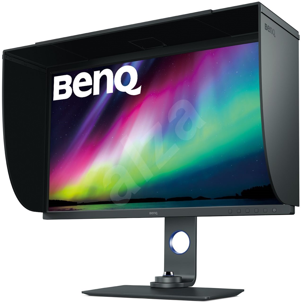 benq monitor with hood left