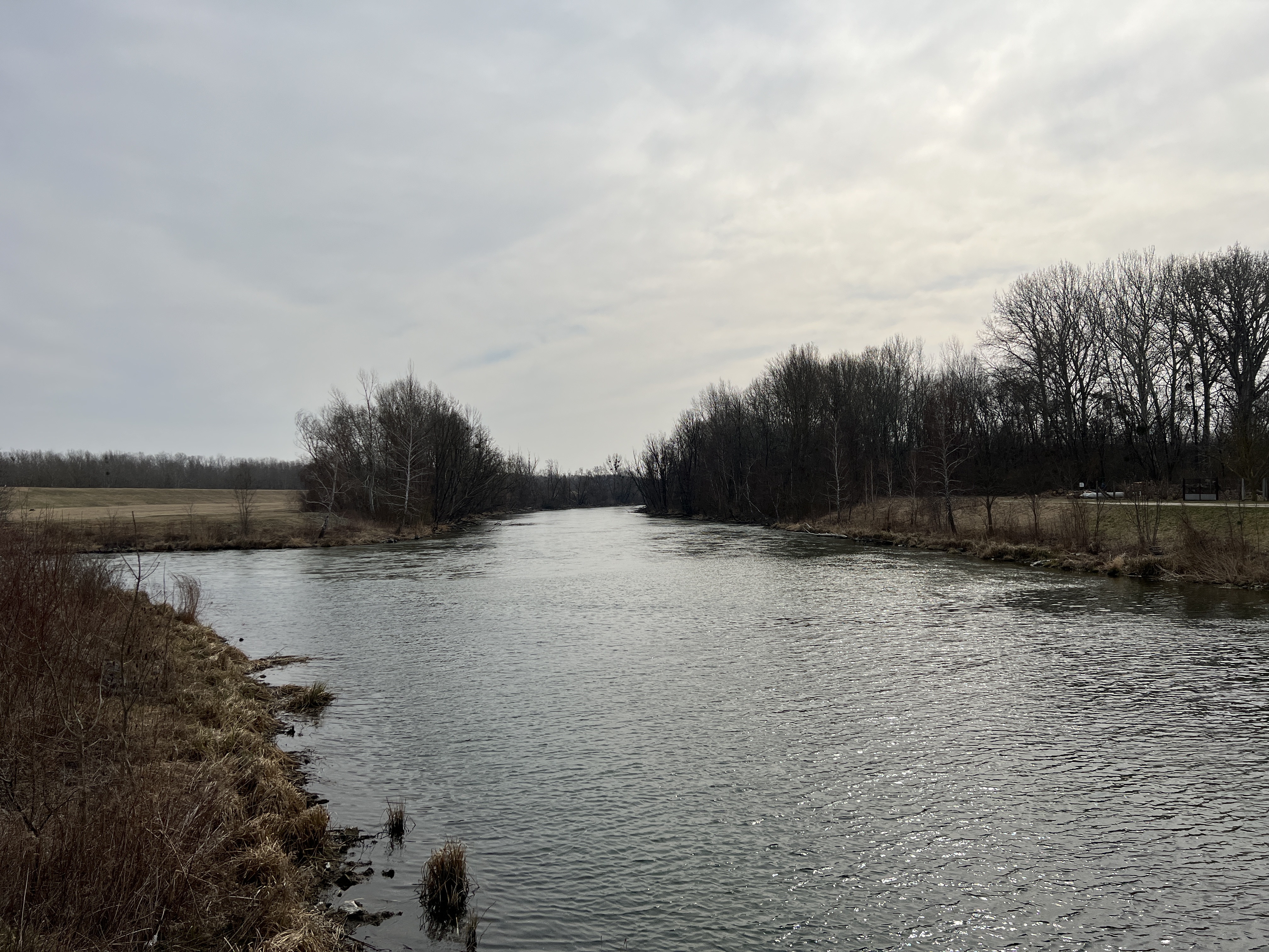 calm river landscape