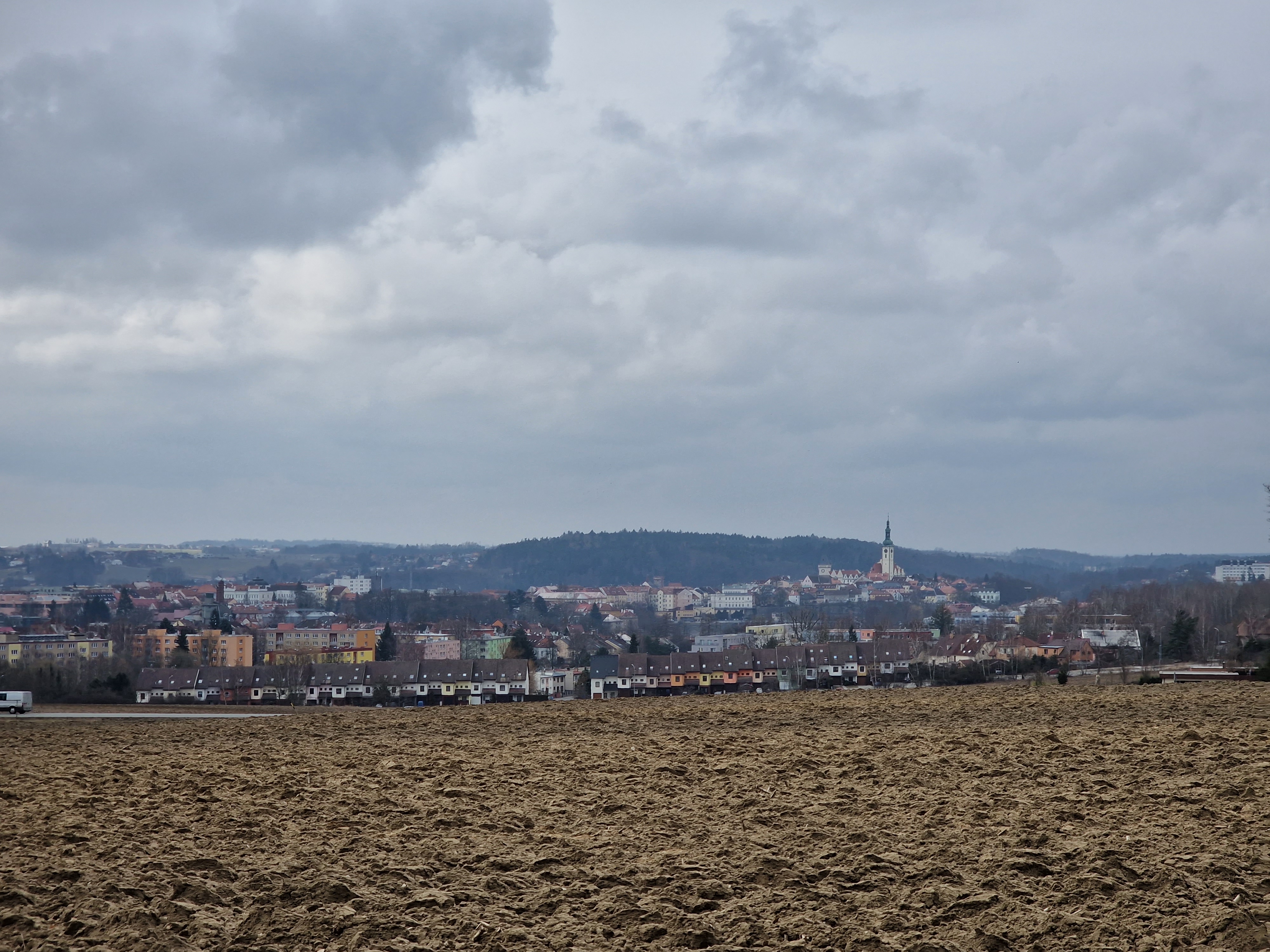 cityscape under cloudy sky