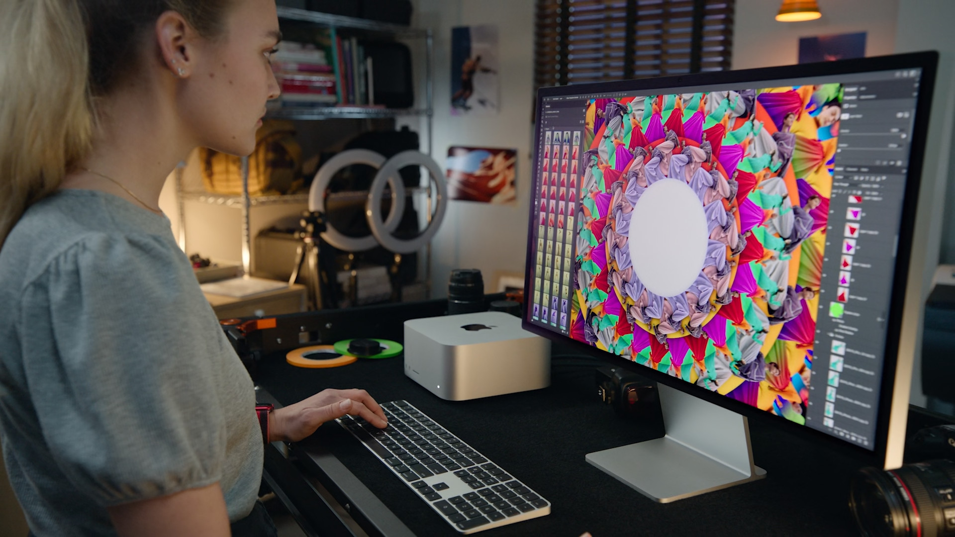 creative workstation setup