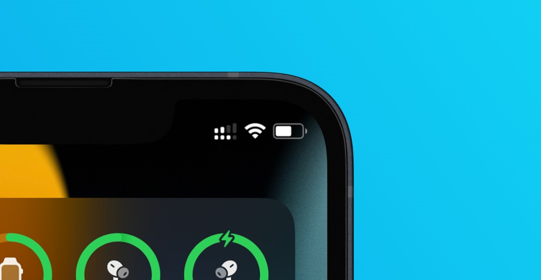 ikona horní lišta dual sim signál