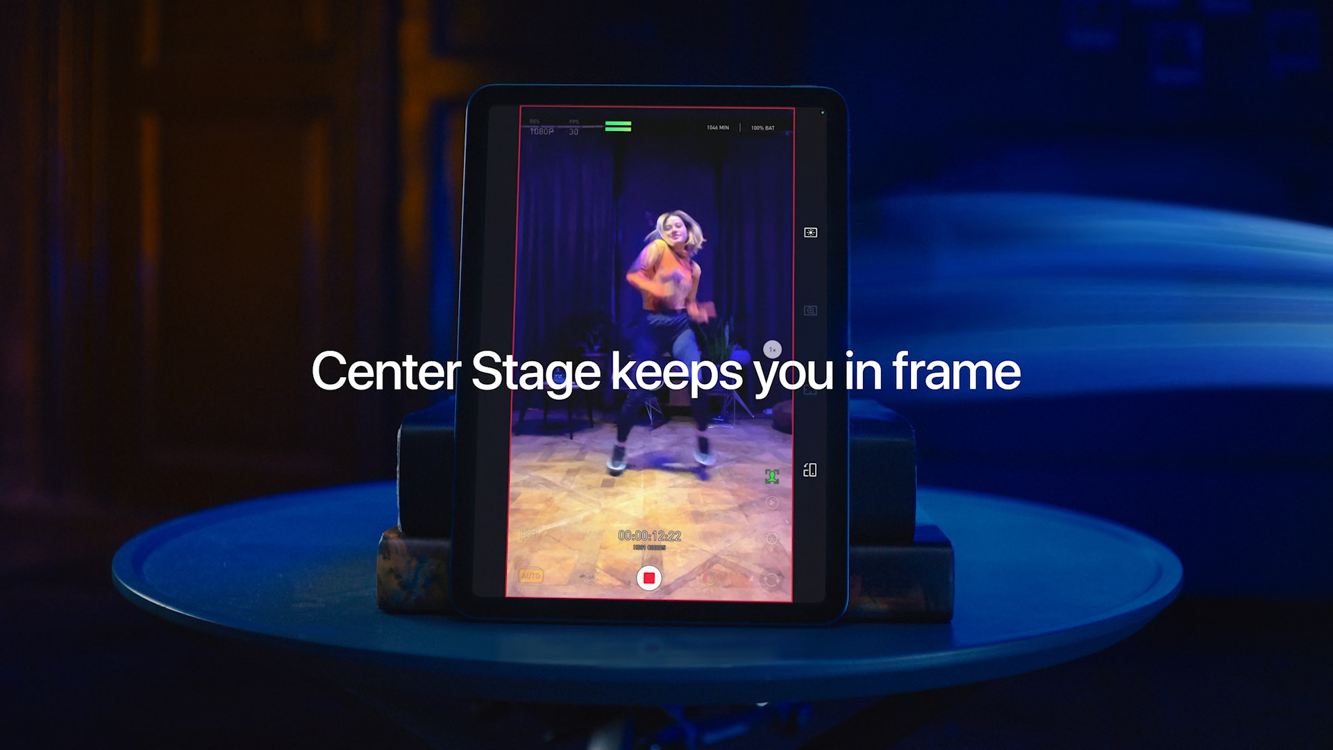 ipad air center stage