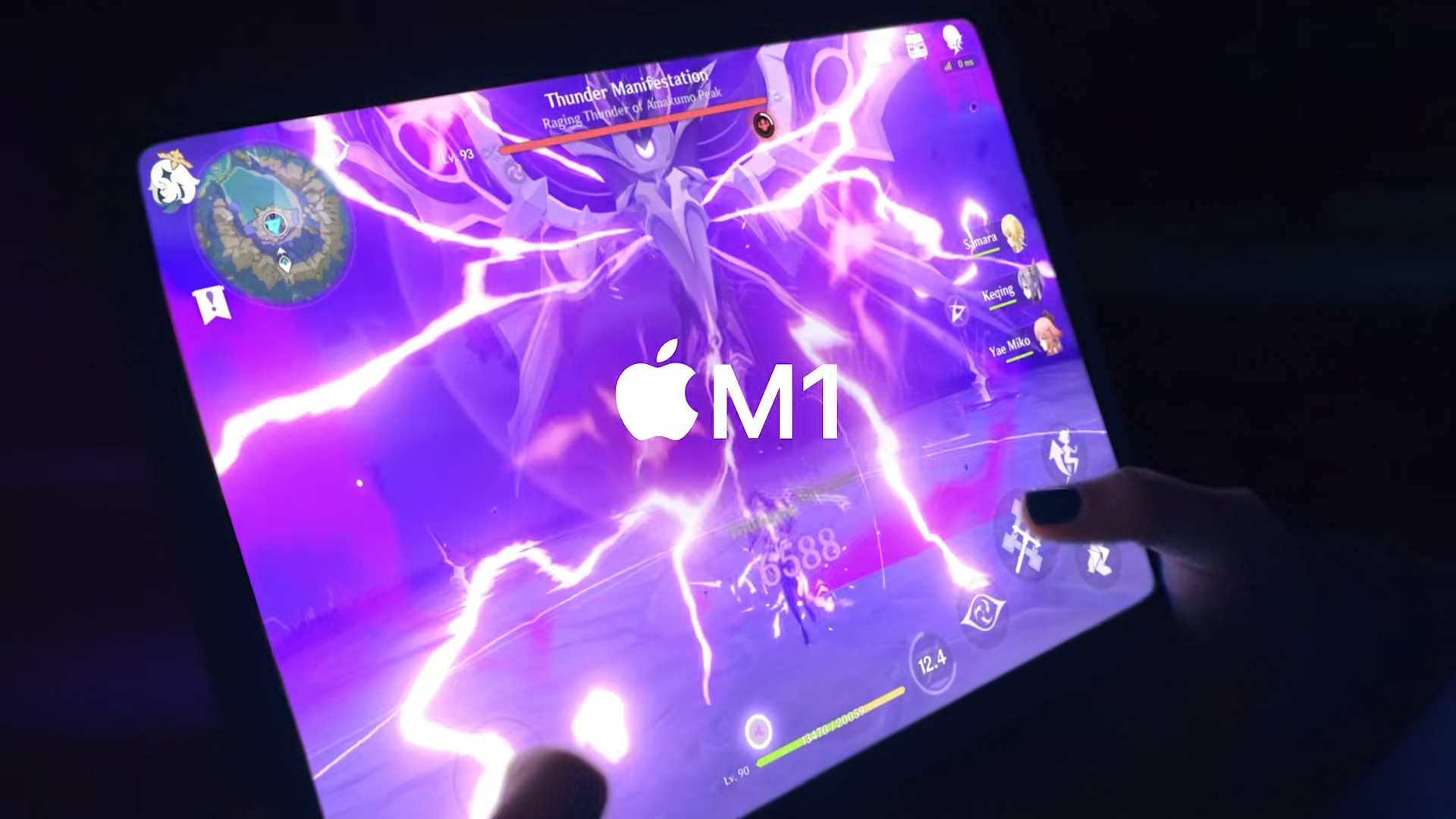 ipad air gaming m1