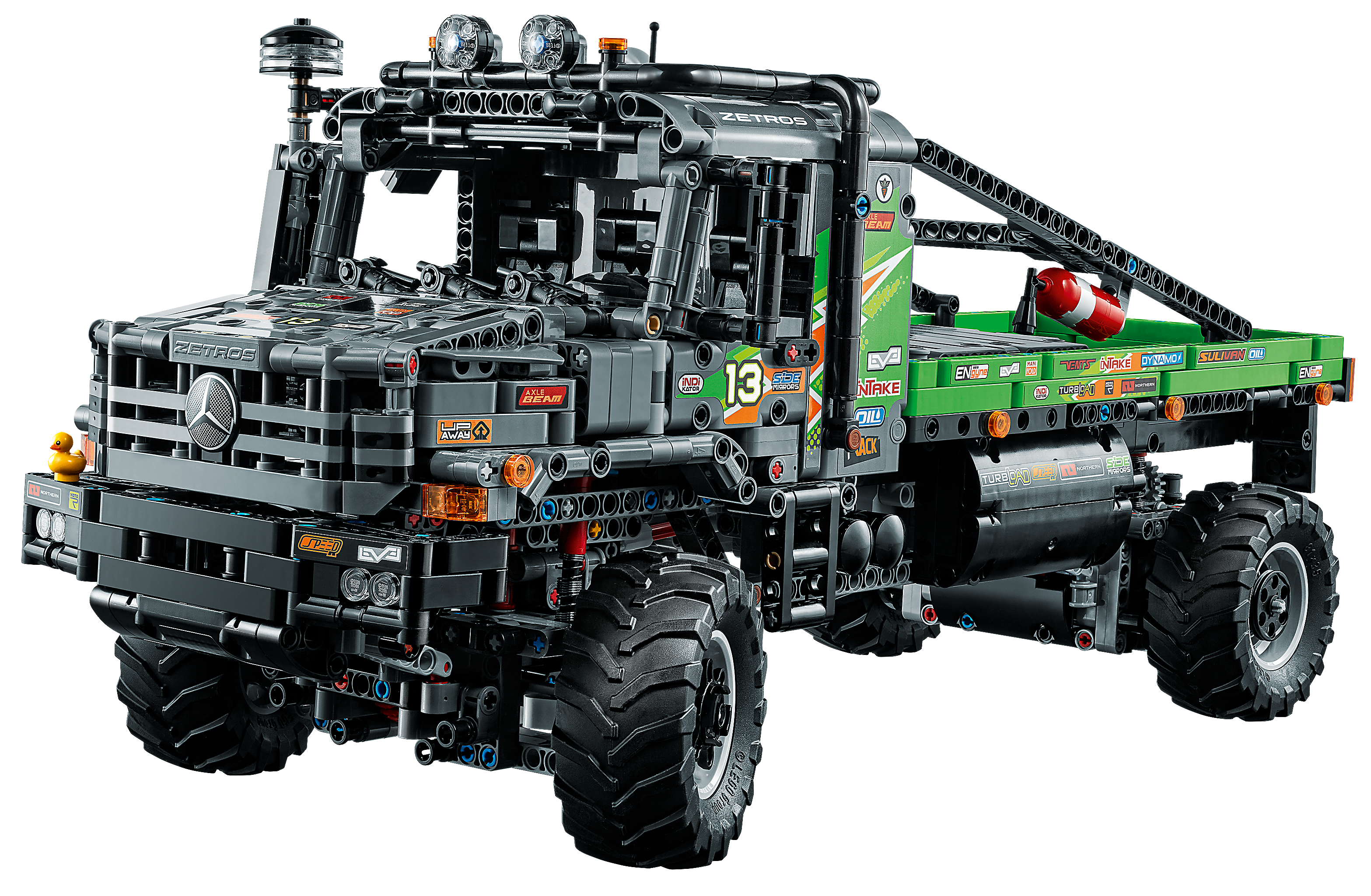 lego truck front view