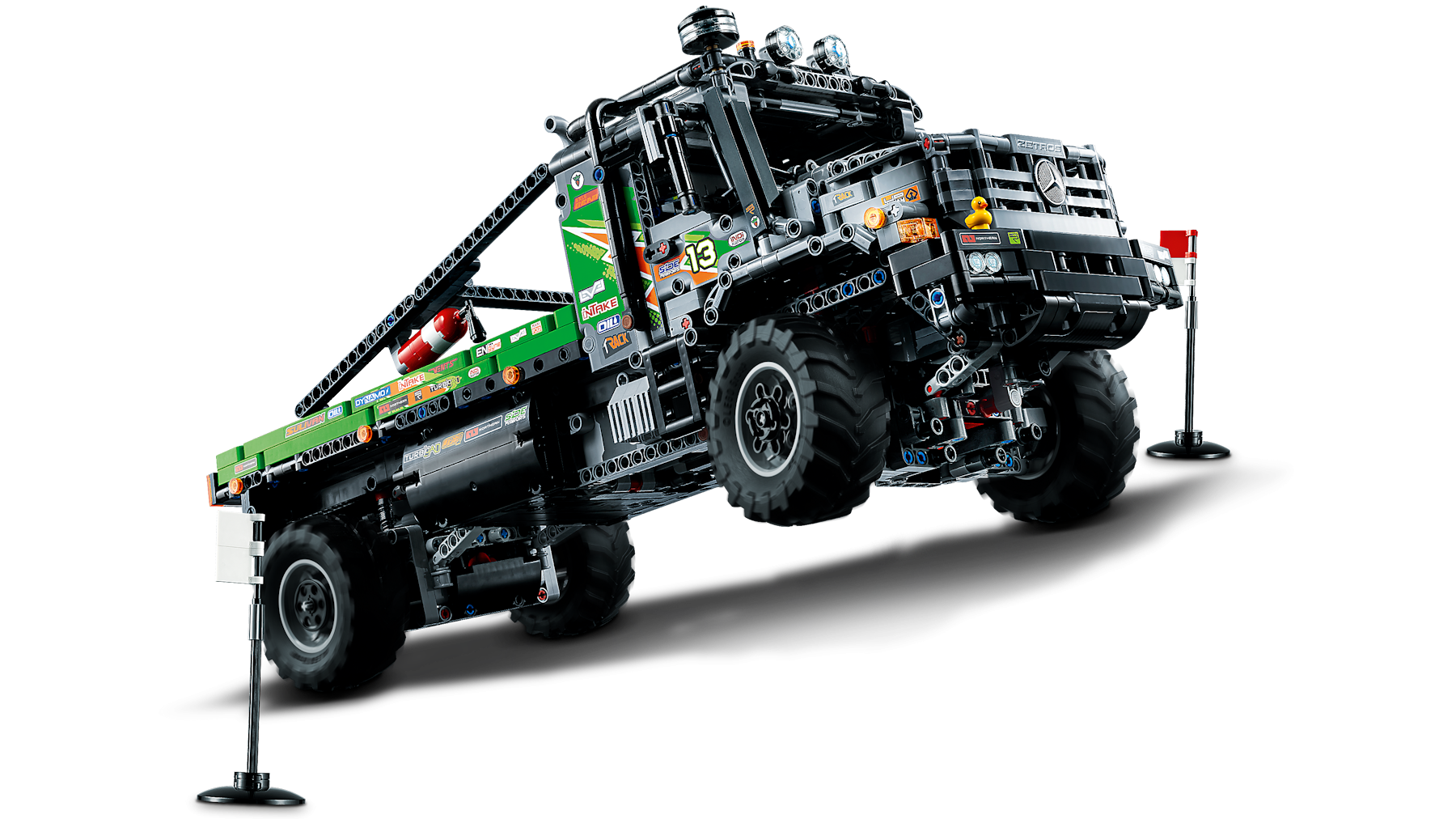 lego truck off road