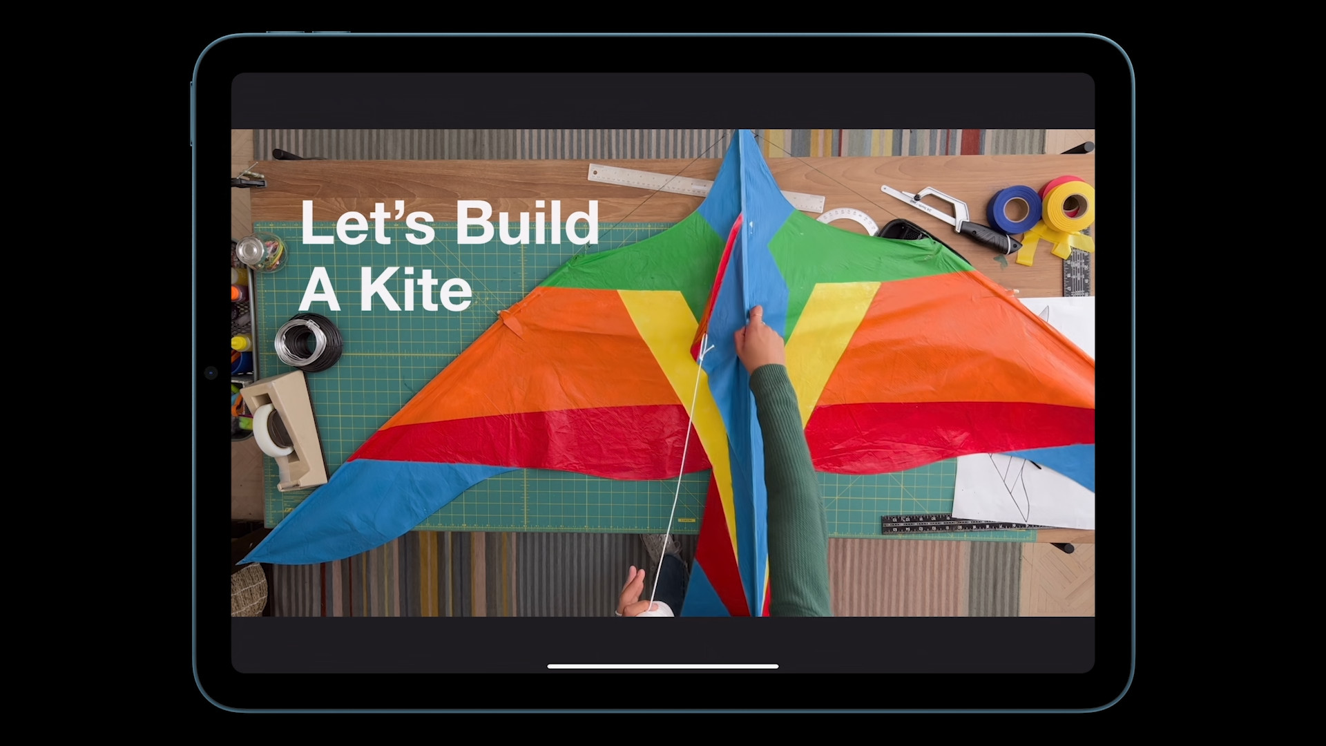 lets build a kite screen