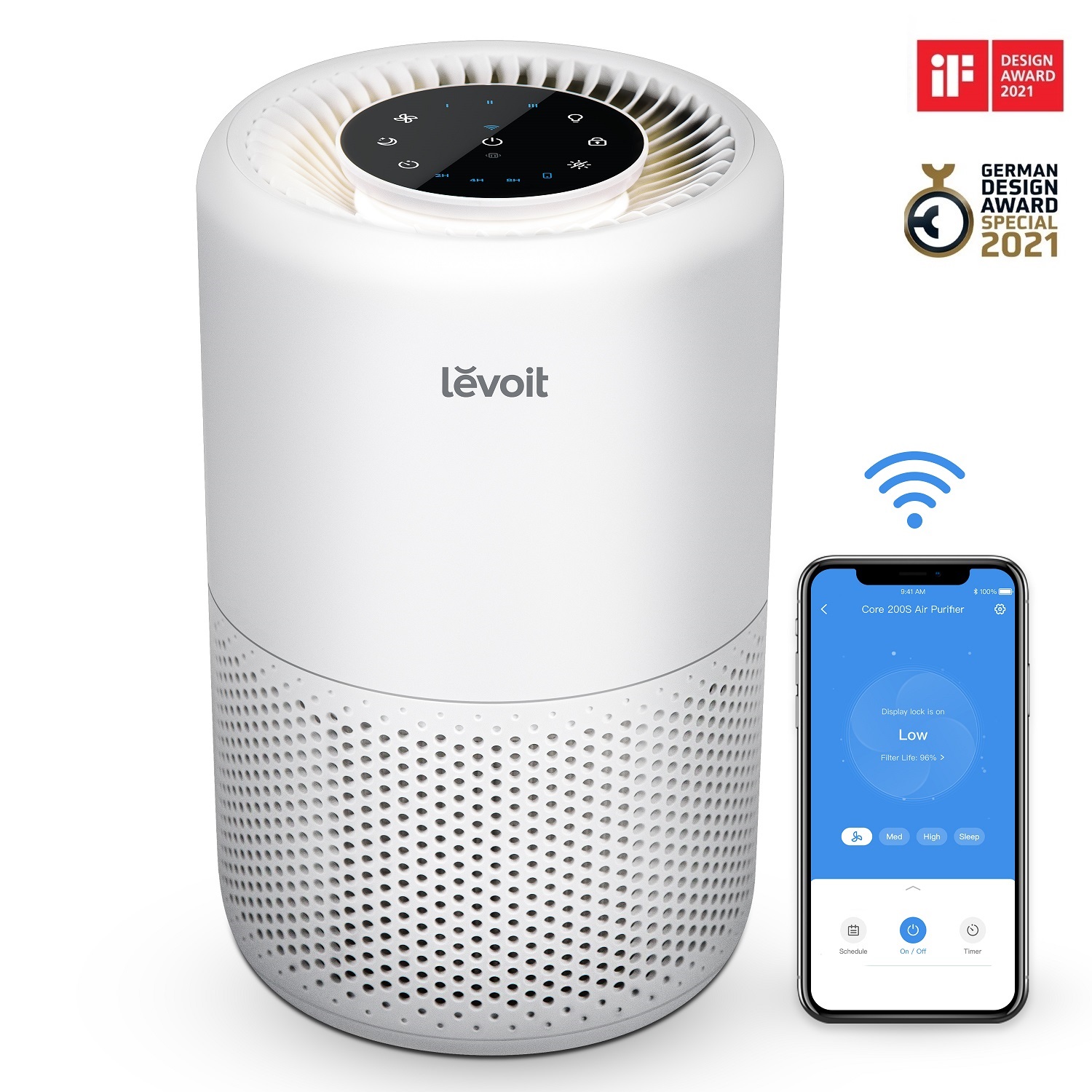 levoit air purifier with app