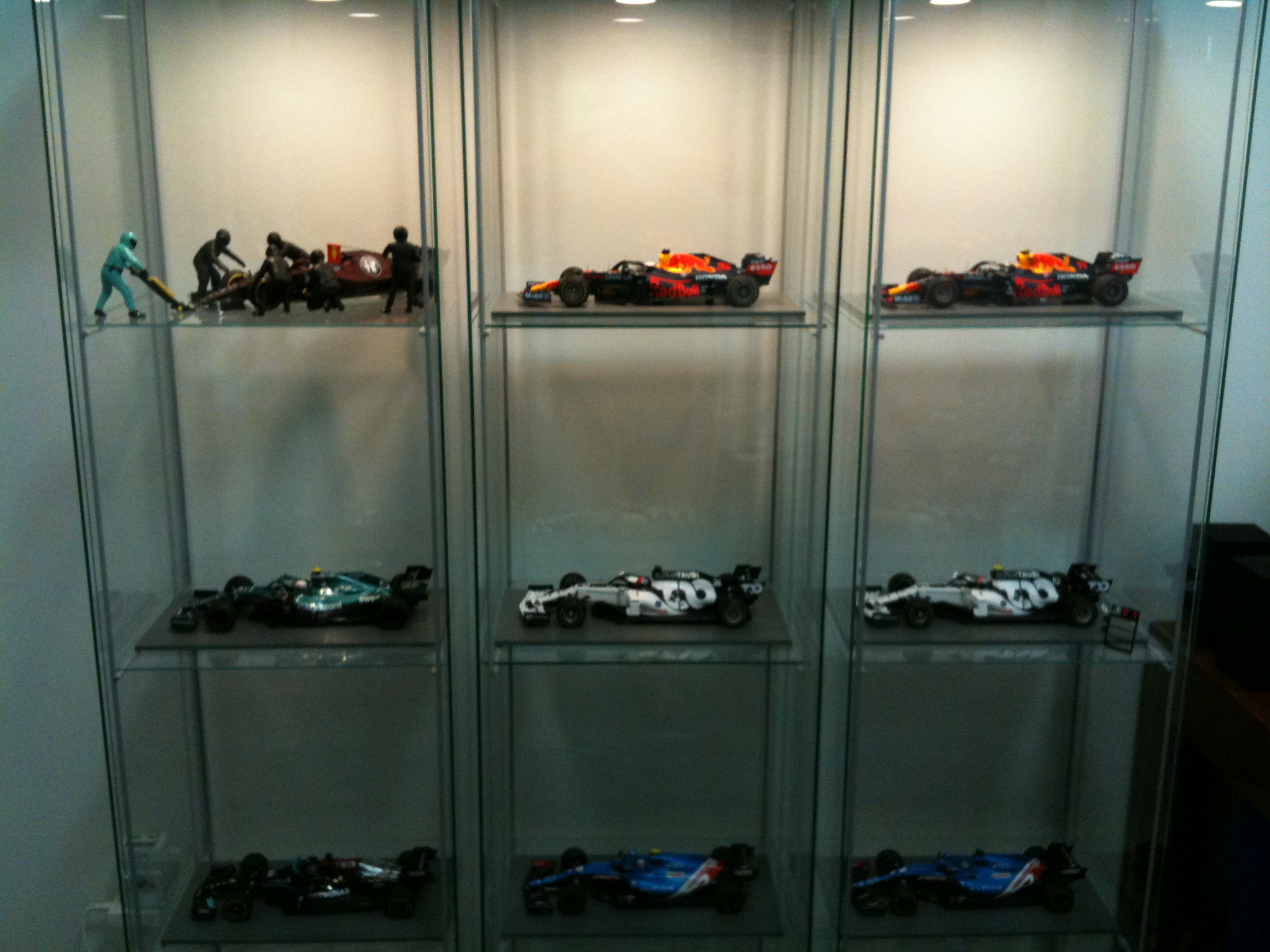 model cars display case