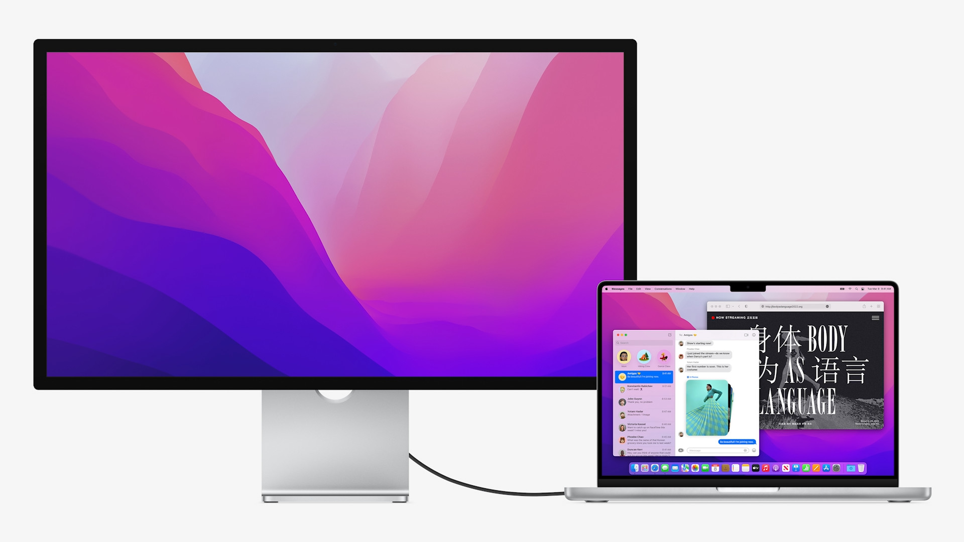 monitor laptop connection