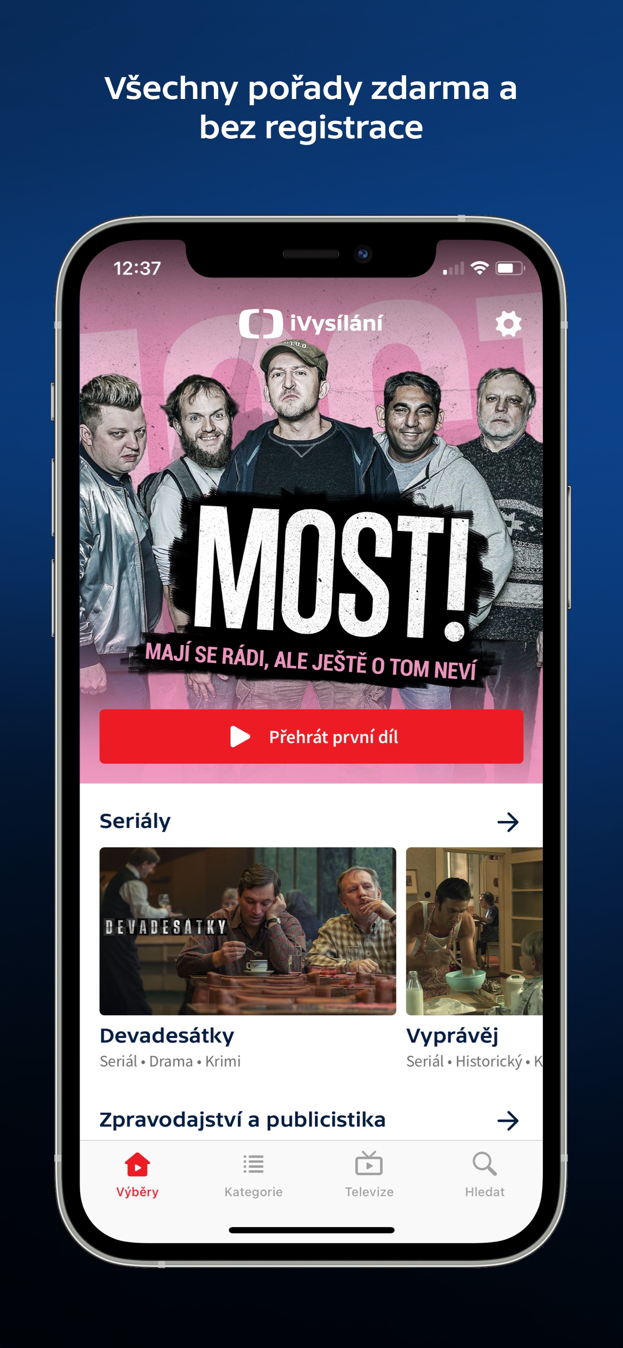 most tv show mobile app