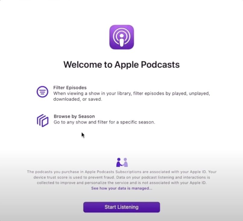 podcasty macos 12.3