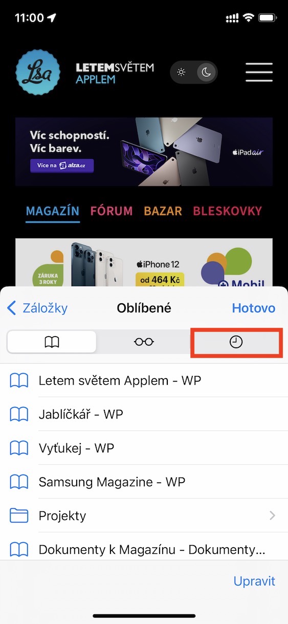 safari_ios_smazat_historii2 iphone smazat historii safari