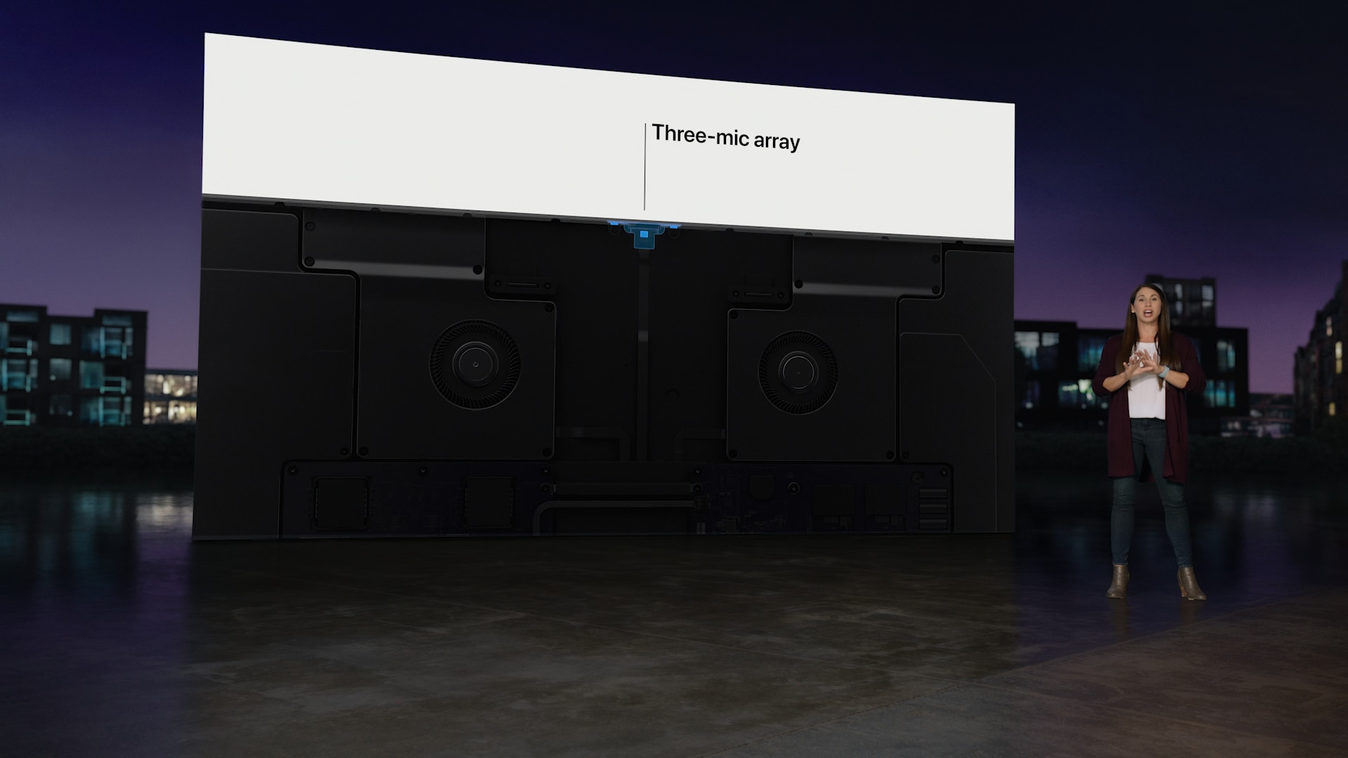 three mic array presentation