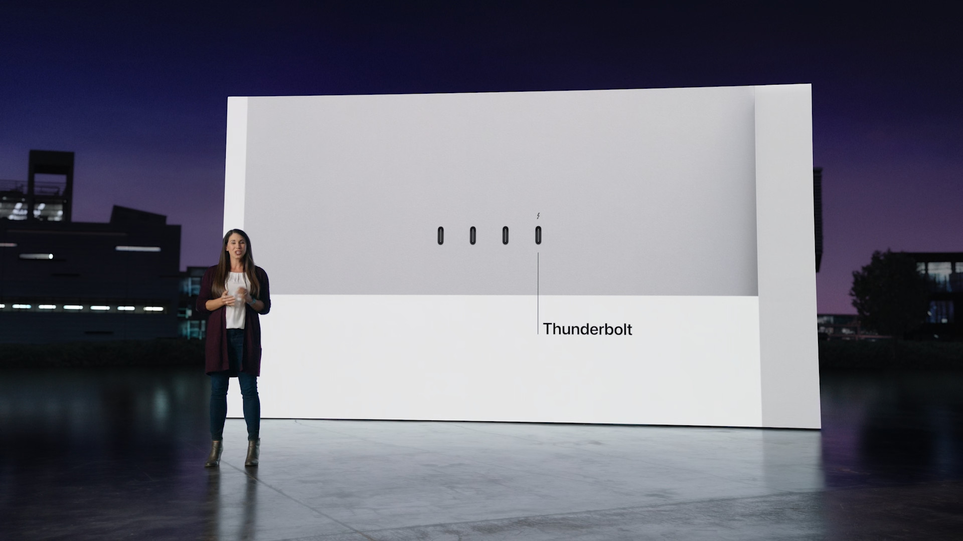 thunderbolt ports presentation