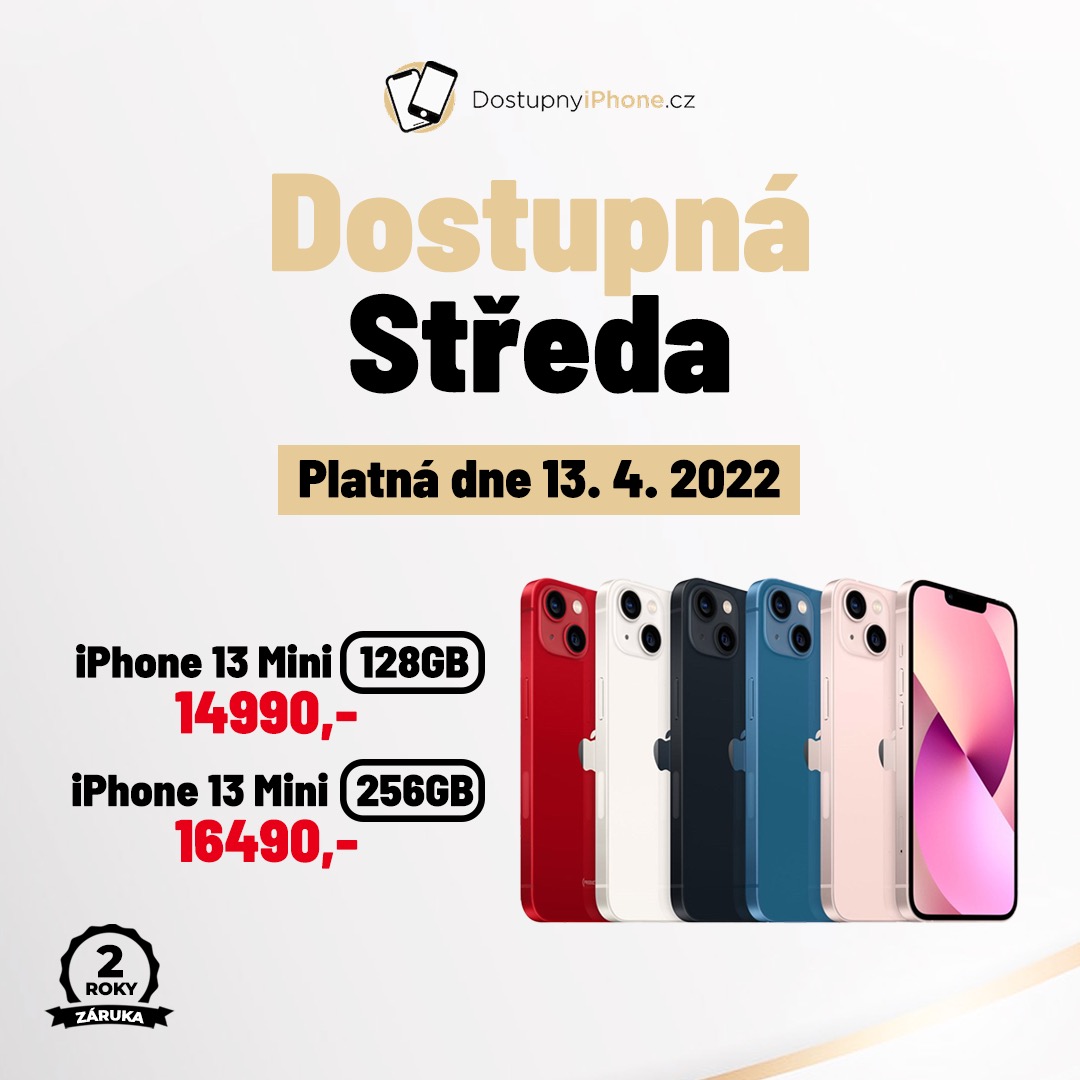 dostupna streda iphone 13 mini dostupnyiphone.cz 2