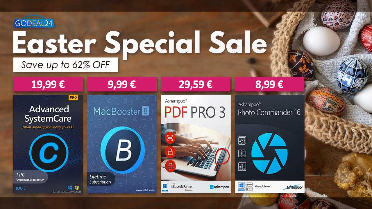 easter special software discounts