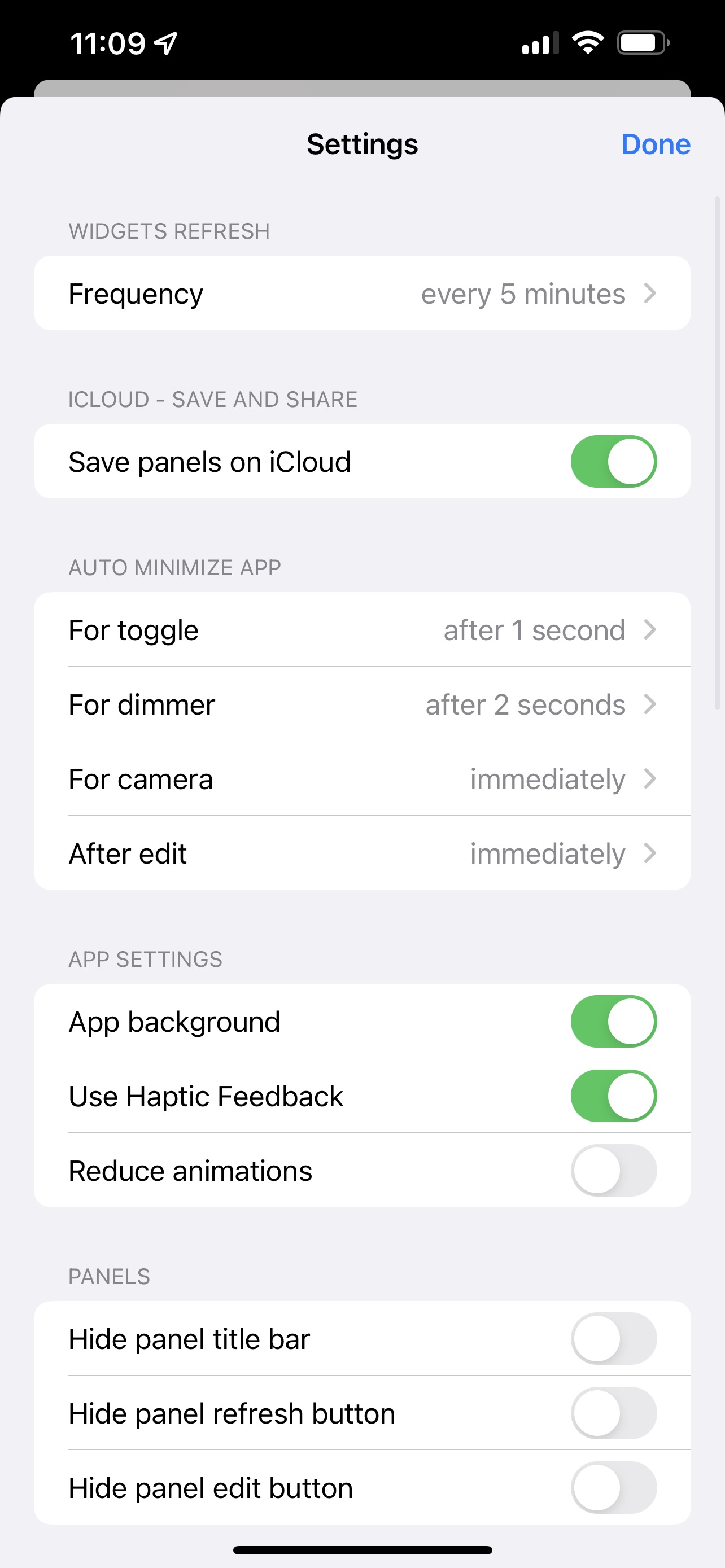 iOS Home Widget LsA 10 Widget HomeKit