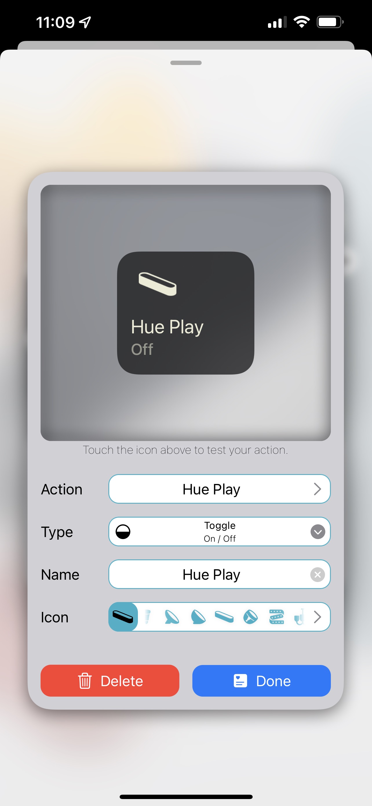 iOS Home Widget LsA 3 Widget HomeKit