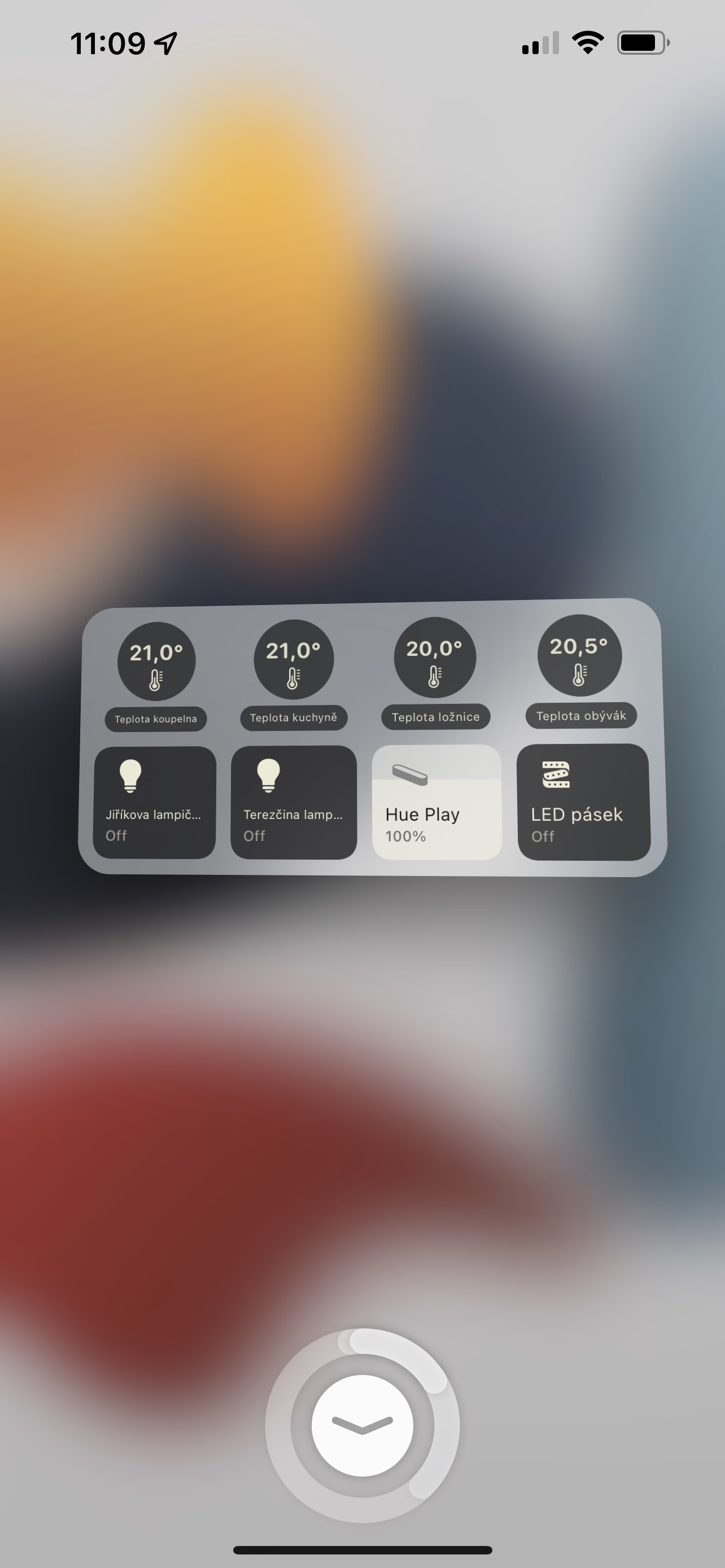 iOS Home Widget LsA 8 Widget HomeKit