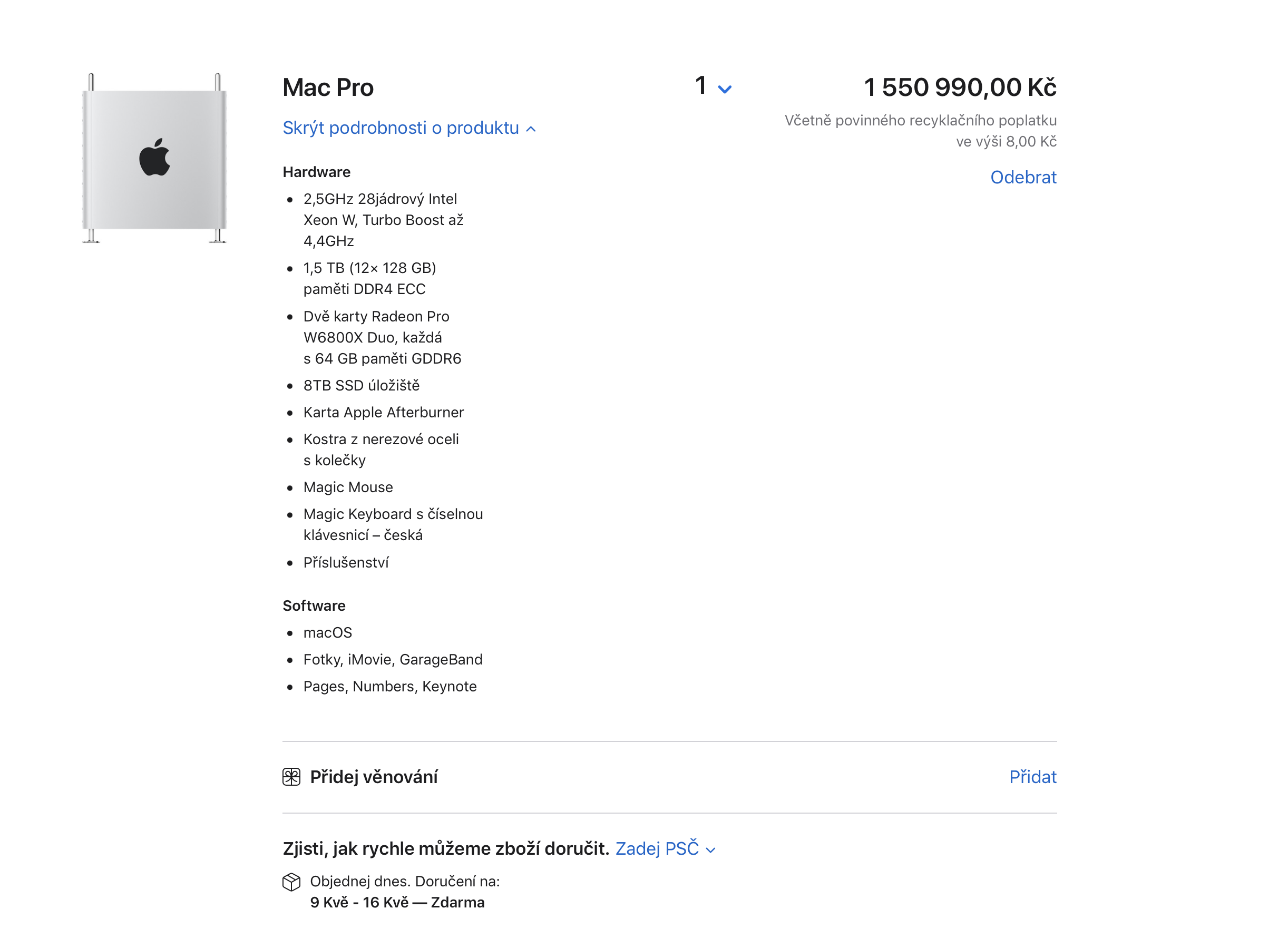 mac pro specifications