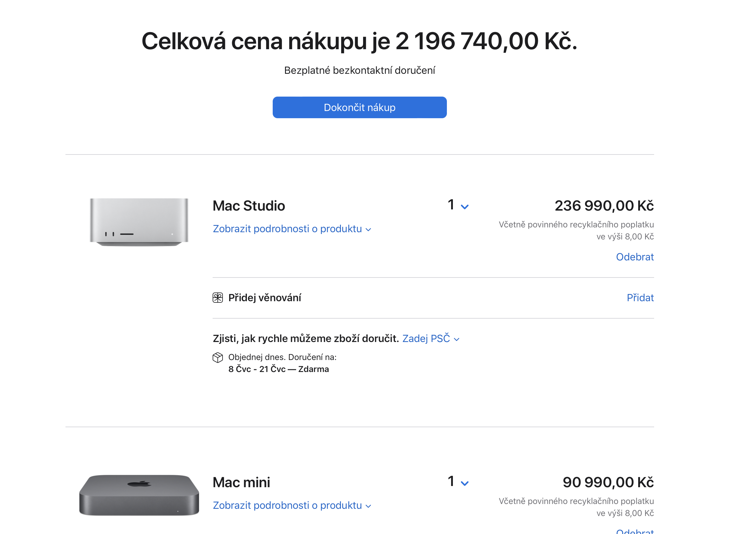 mac studio mac mini summary