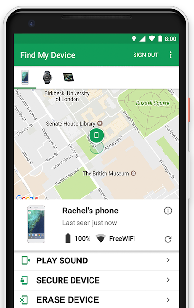 Google Find My Device