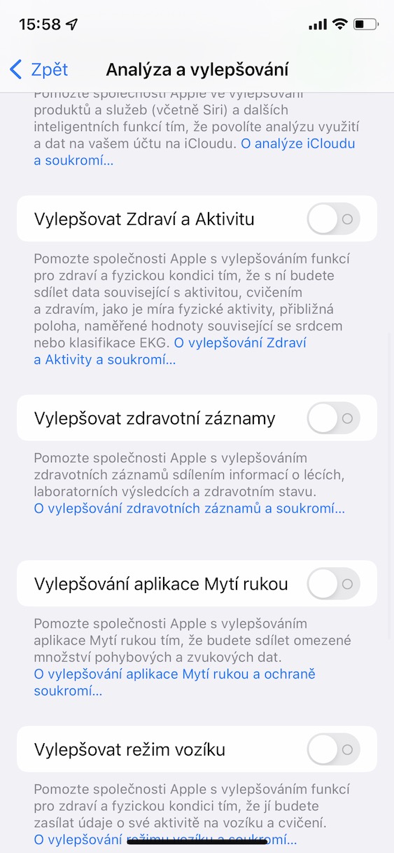 analyza_iphone_zakaz_ios3 vypnutí analýzy iphone
