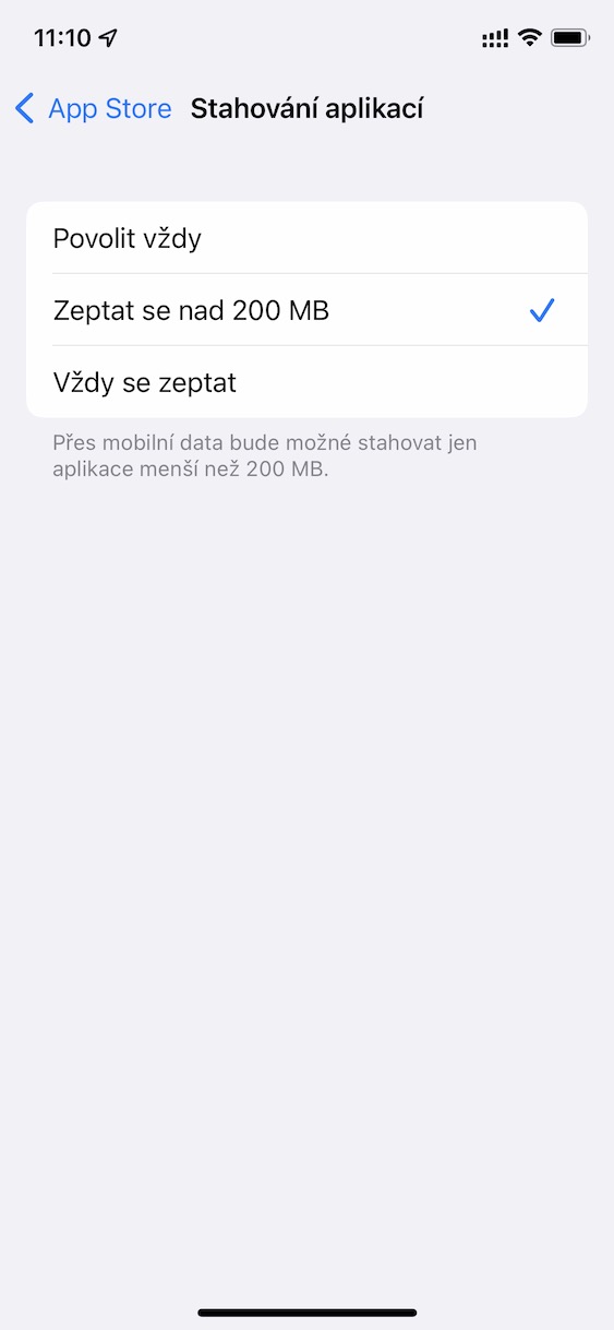 app_store_mobilni_data_ios5 app store mobilní data stahování