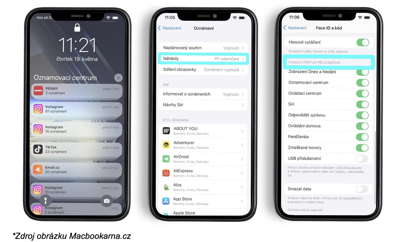iphone notification settings