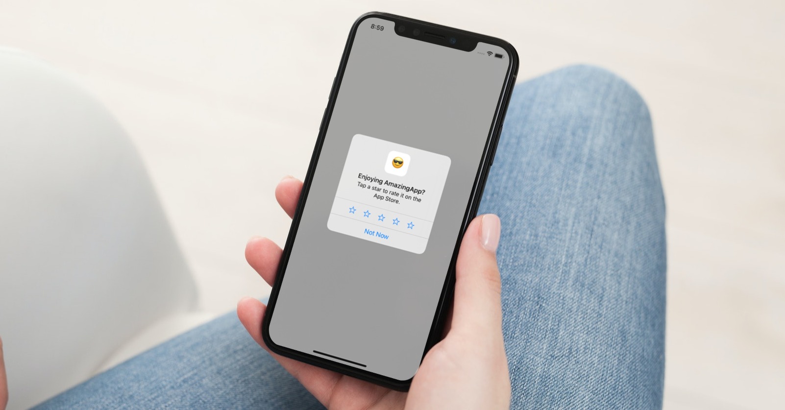 iphone hodnocení aplikací vypnout