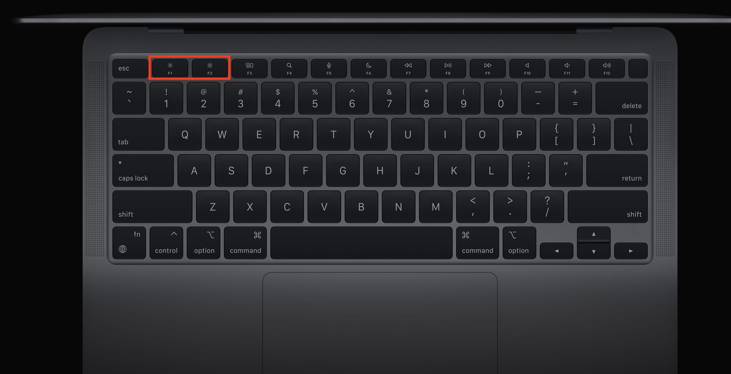 klavesnice-macbook-jas macbook klávesnice jas