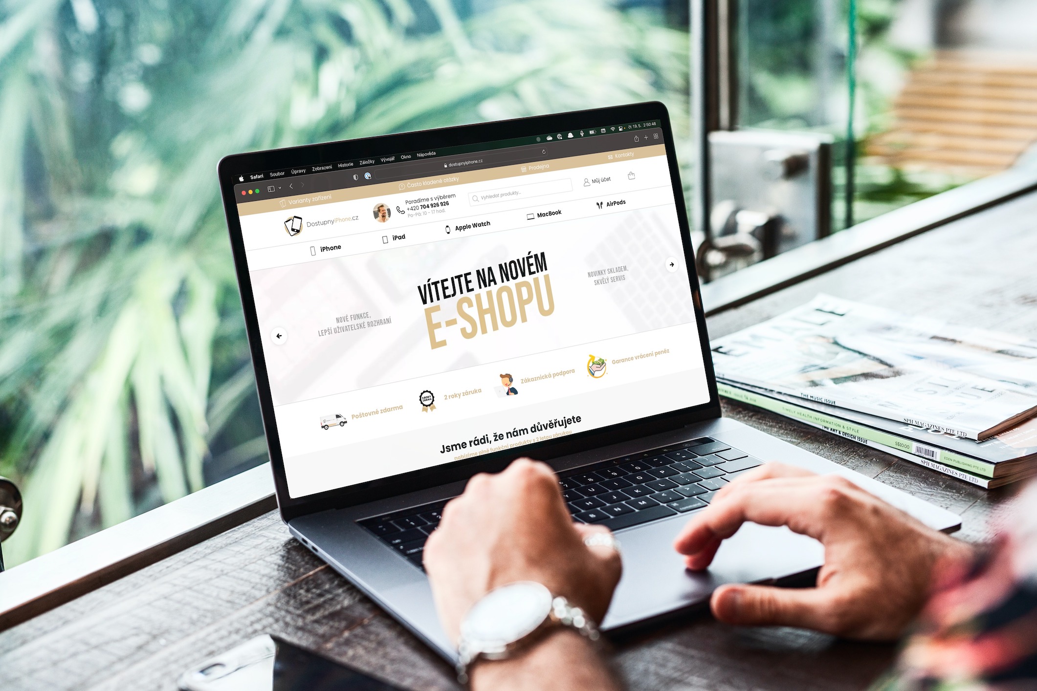 novy e shop dostupnyiphone.cz