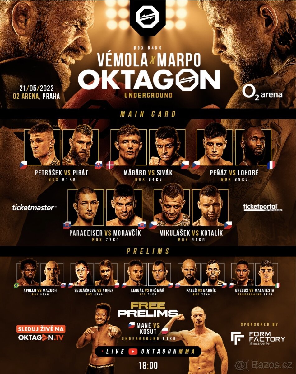 oktagon fight poster