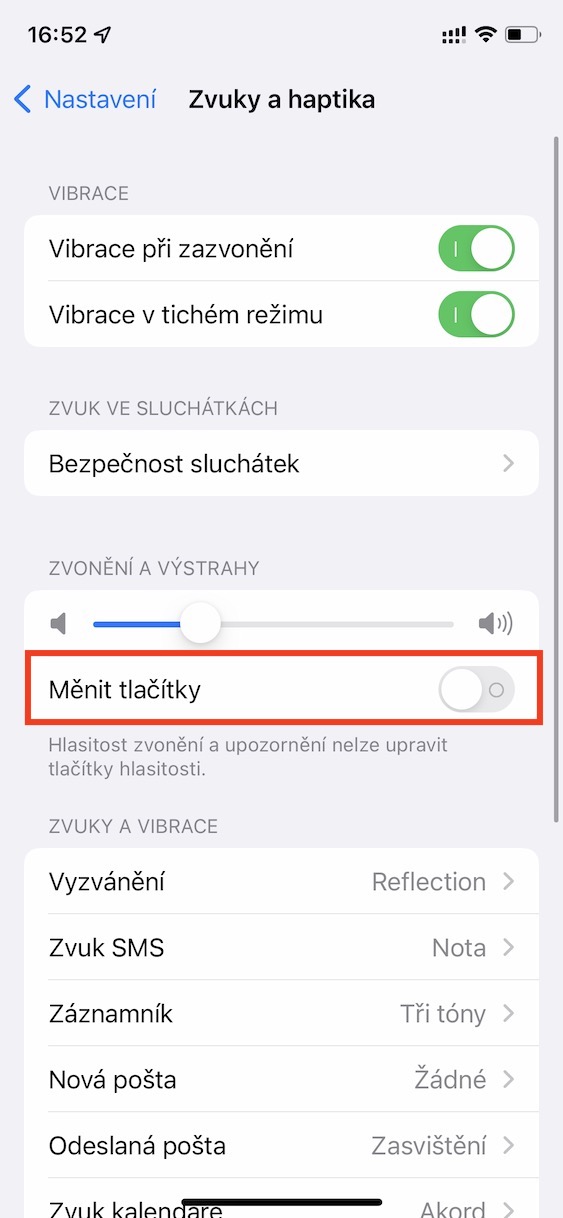 Jak na iPhone změnit hlasitost budíku LSA Magazine