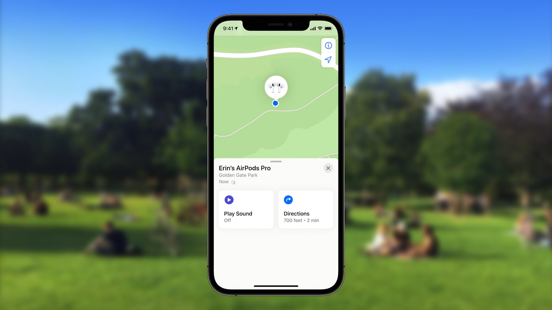 airpods pro location park