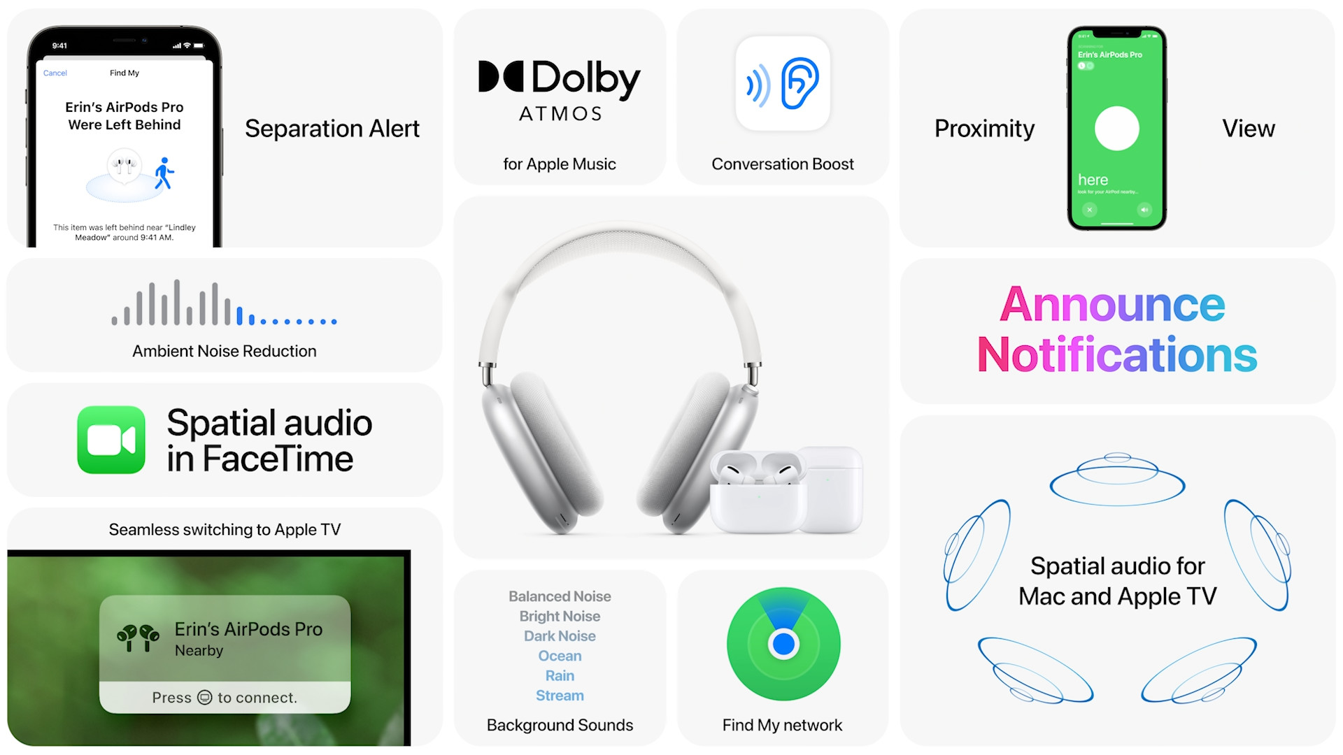 apple audio features overview