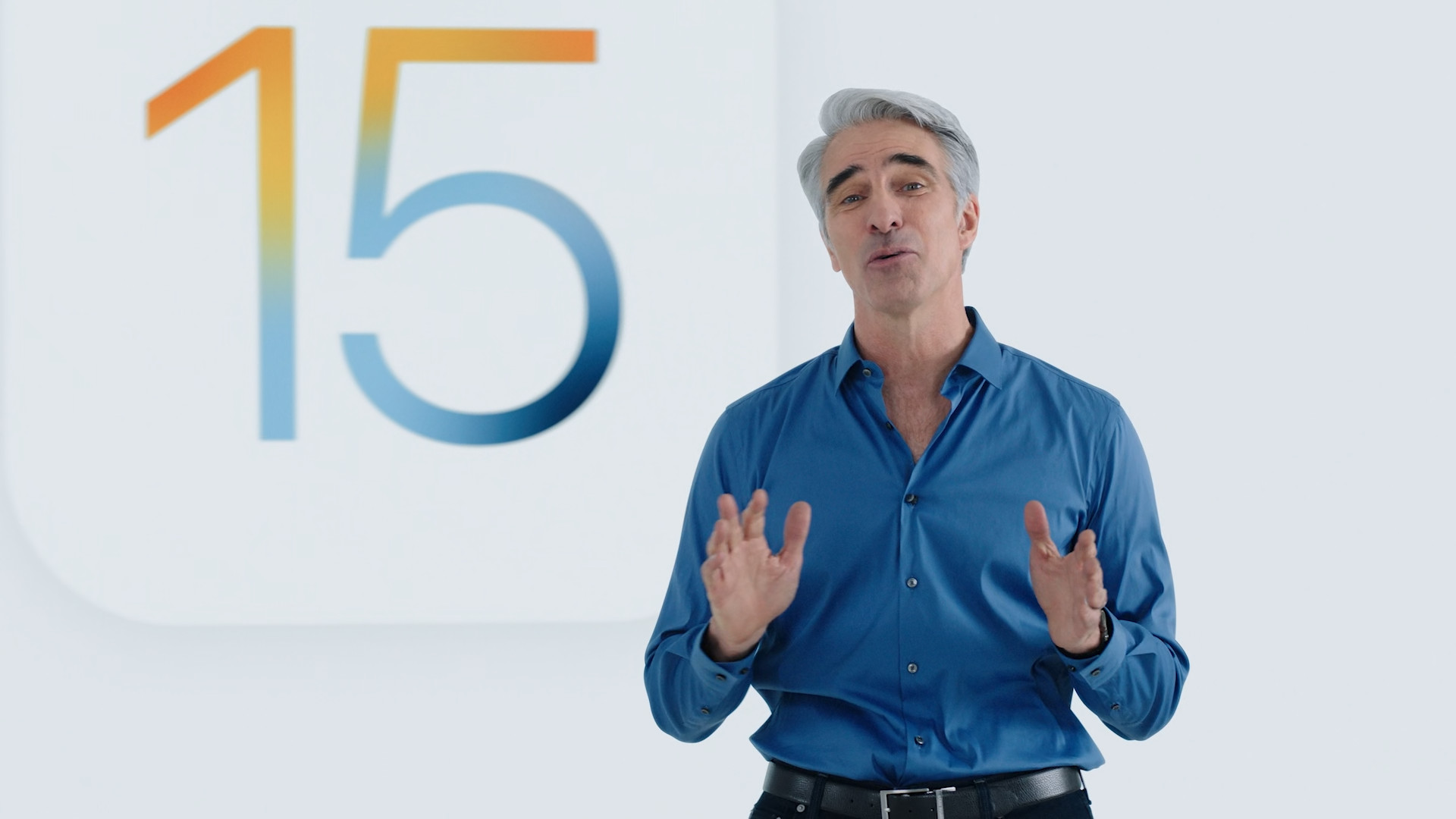 apple event ios15 closeup