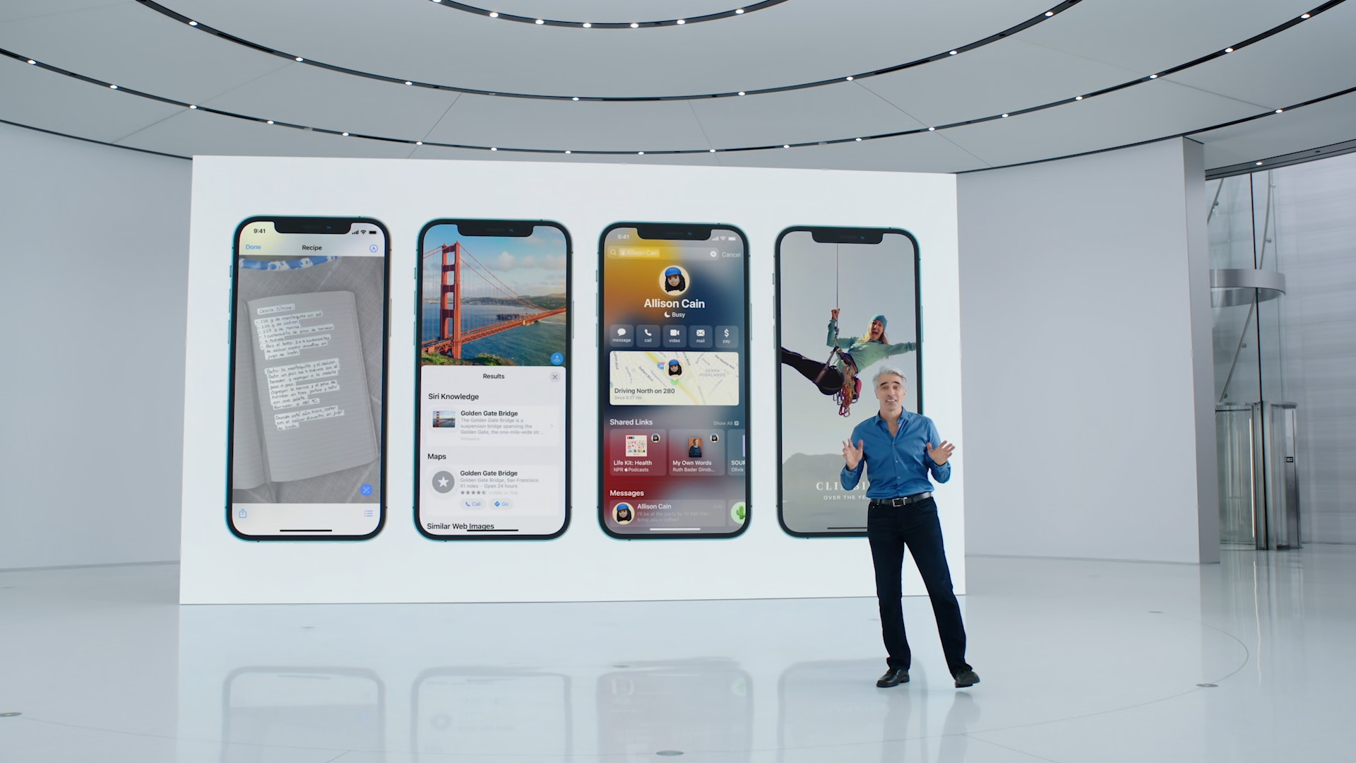 apple event iphone features display