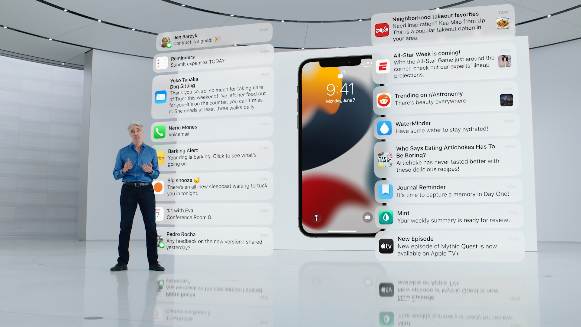 apple iphone notifications summary