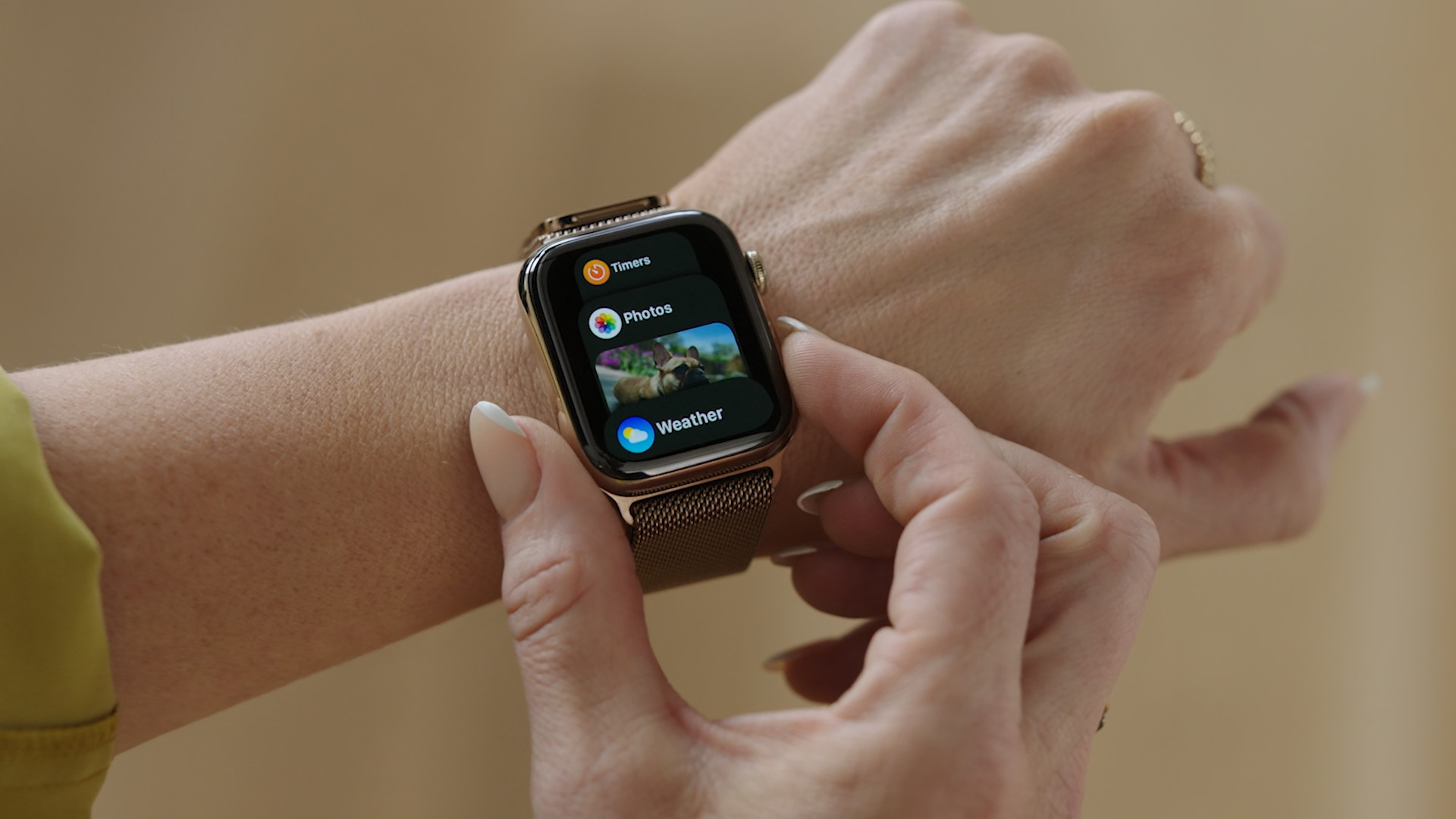 apple watch apps menu