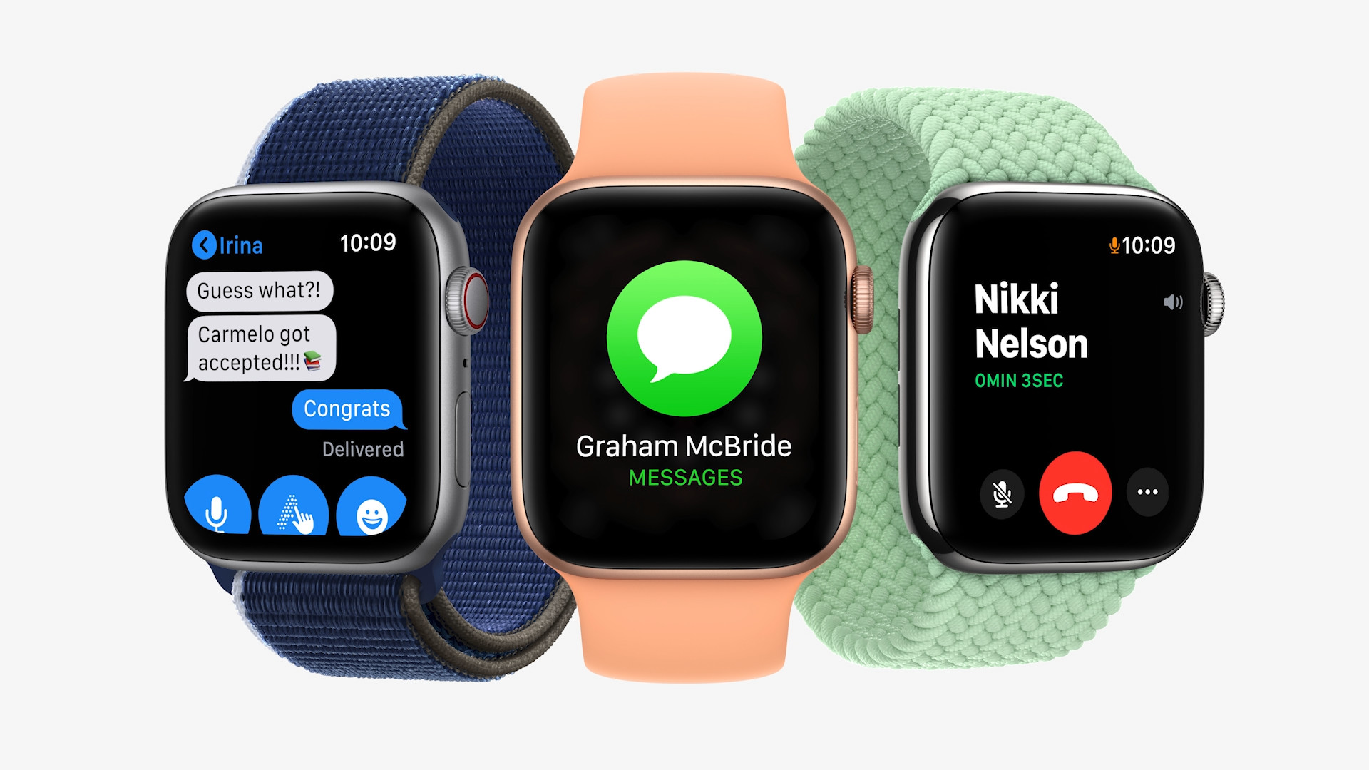 apple watch messages