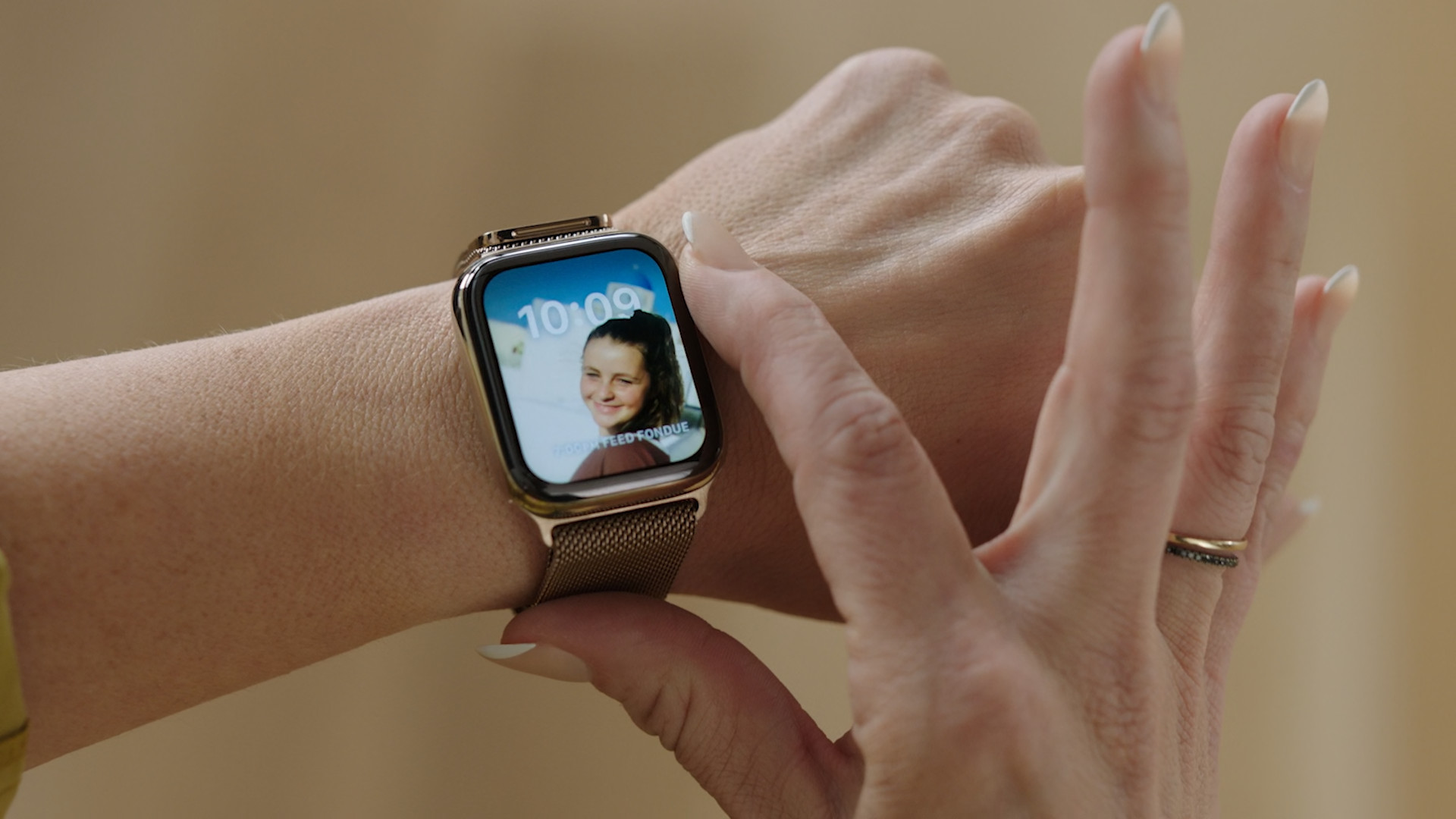 apple watch photo display
