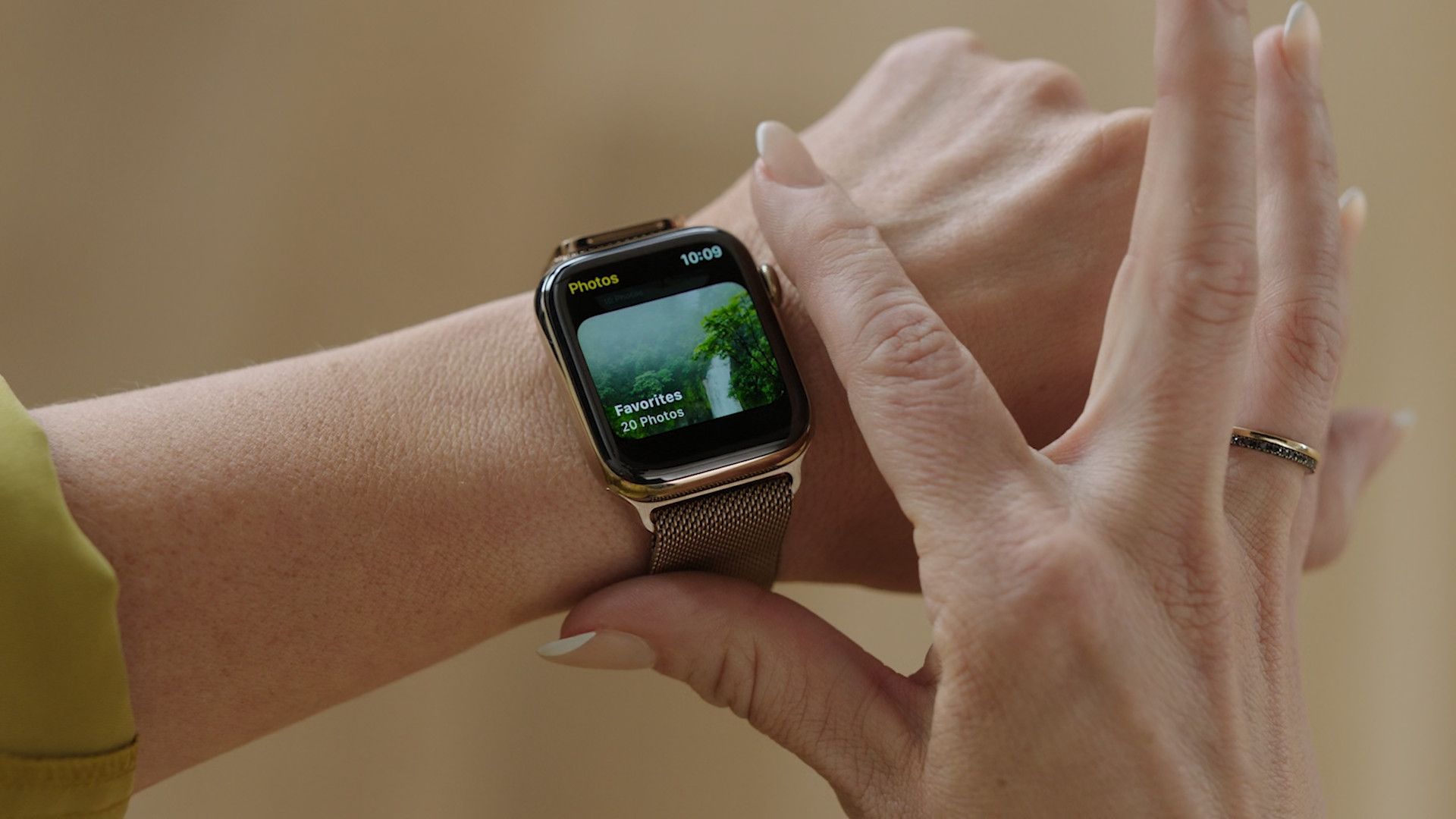 apple watch photo favorites