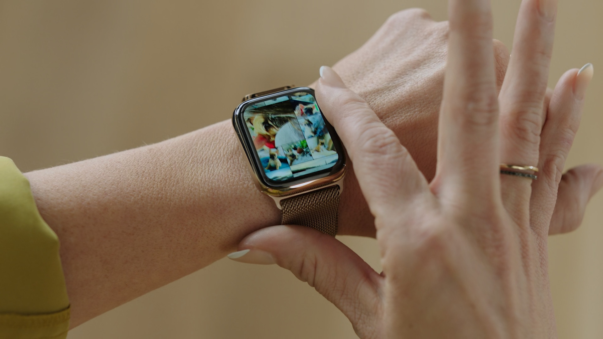 apple watch photo view