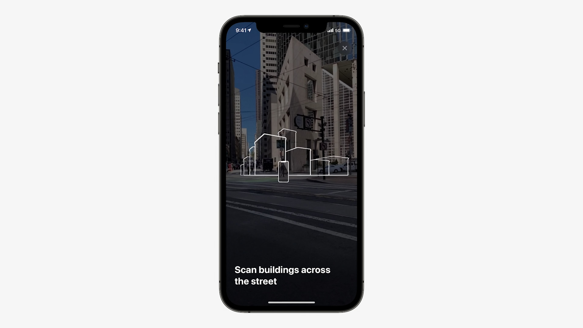 building scan feature iphone