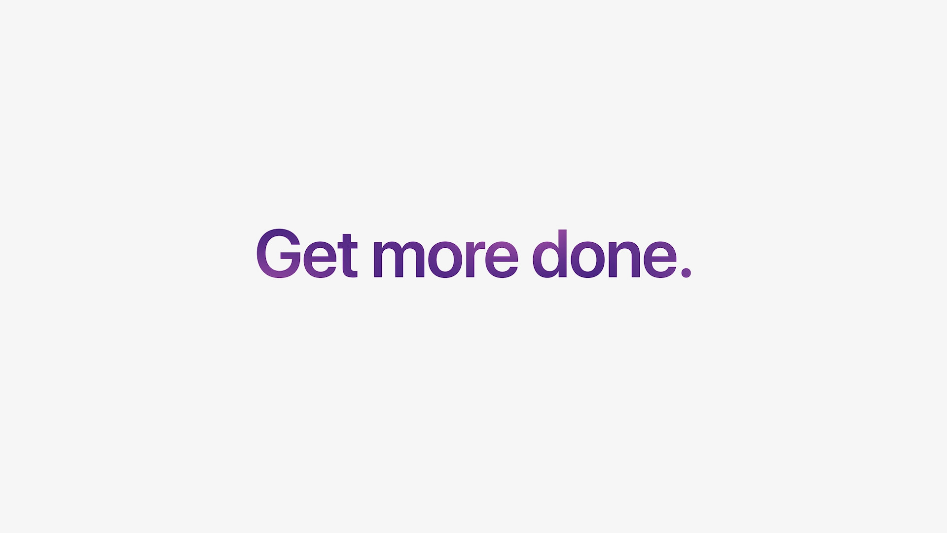get more done text
