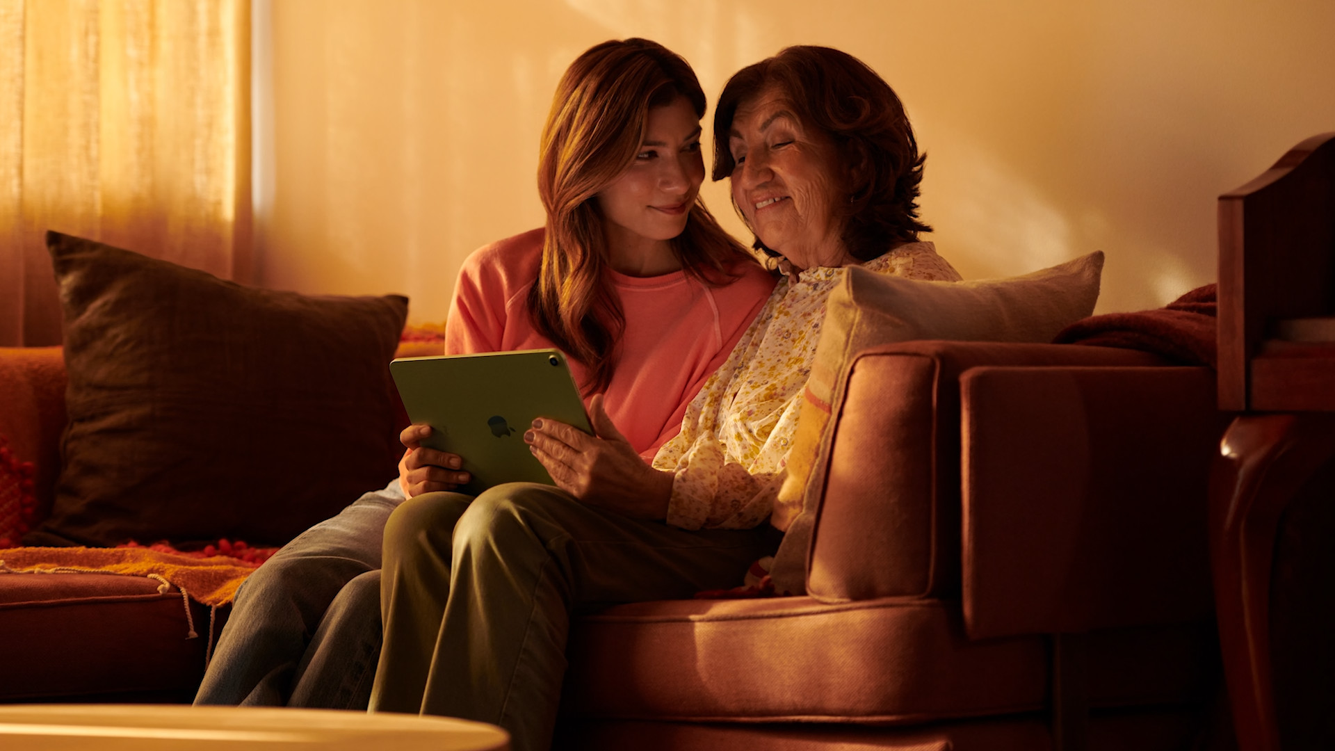 grandmother granddaughter ipad