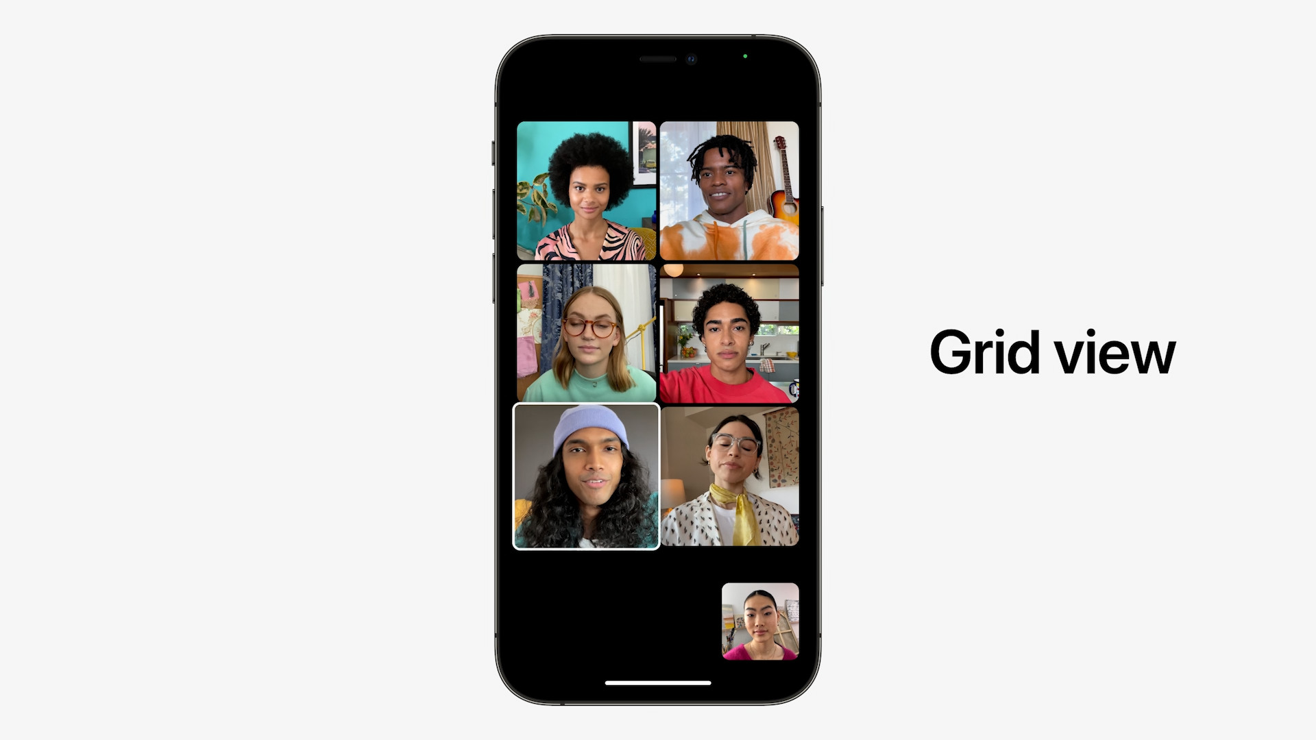 grid view video call